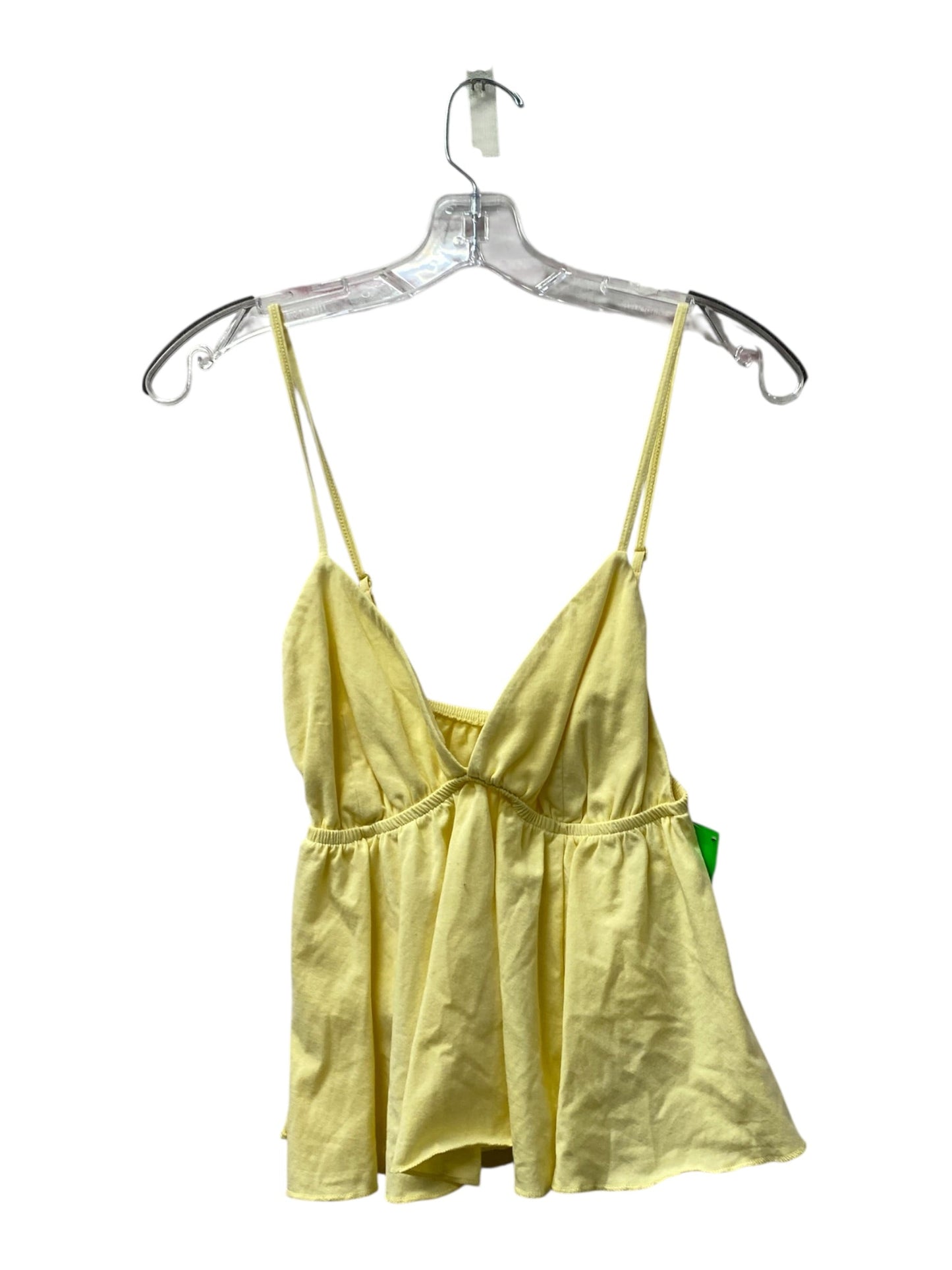 Top Sleeveless By Wild Fable In Yellow, Size:M