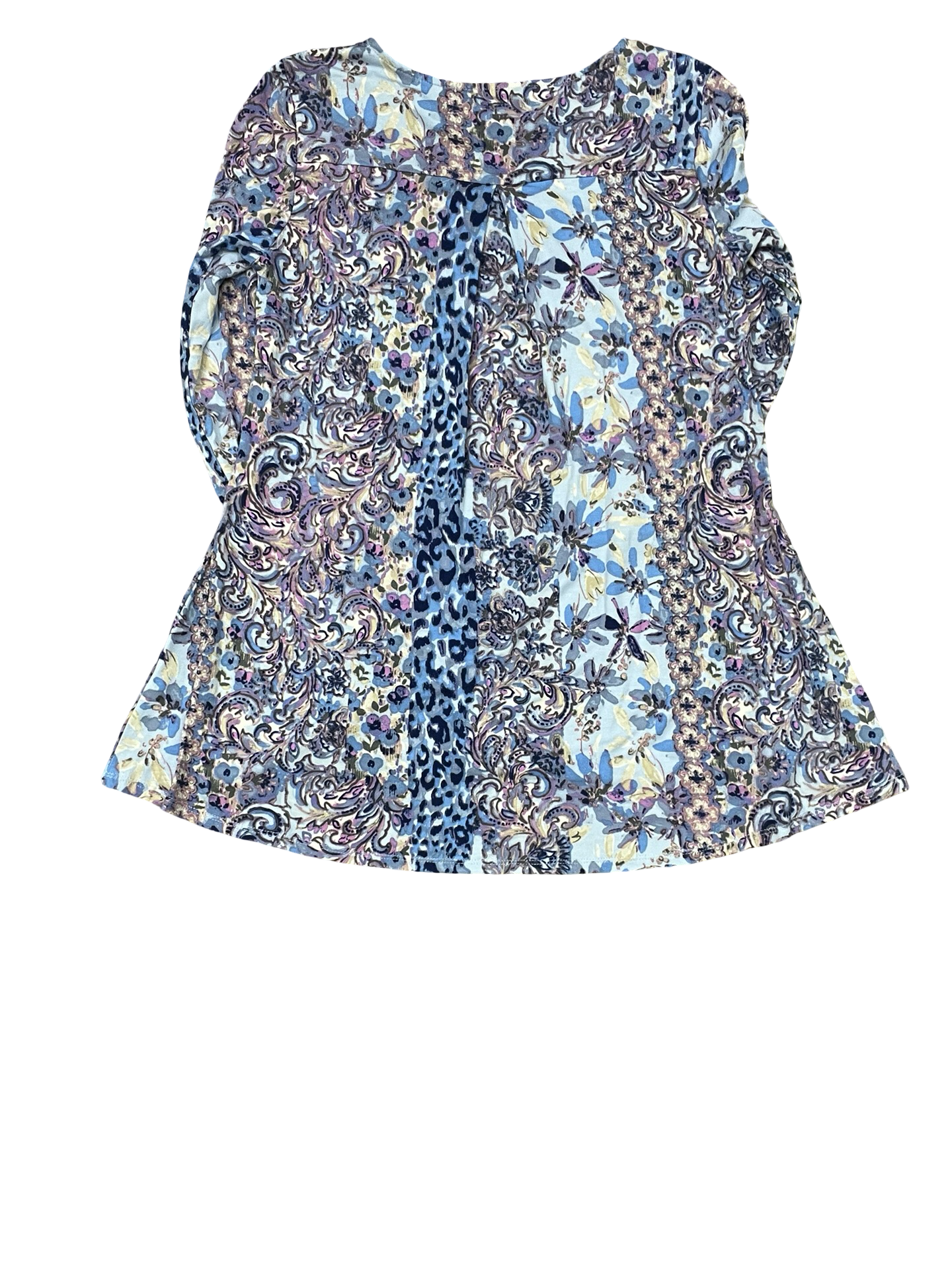 Top 3/4 Sleeve By Clothes Mentor In Blue, Size:S