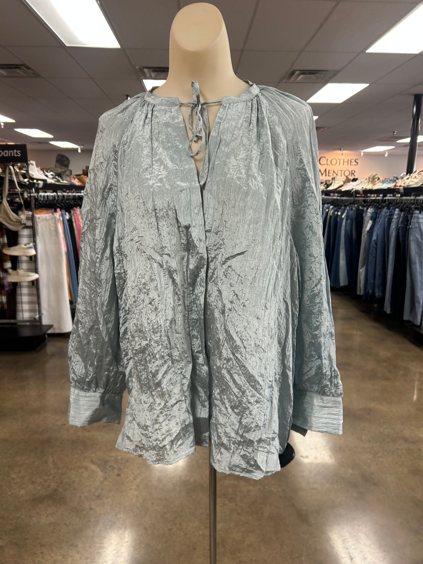 Top Ls By Vince In Green, Size:L
