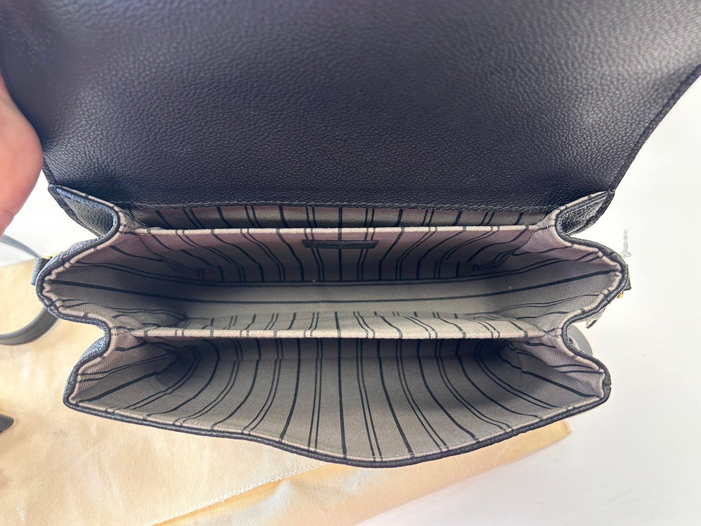 Handbag Luxury Designer By Louis Vuitton, Pochette Metis