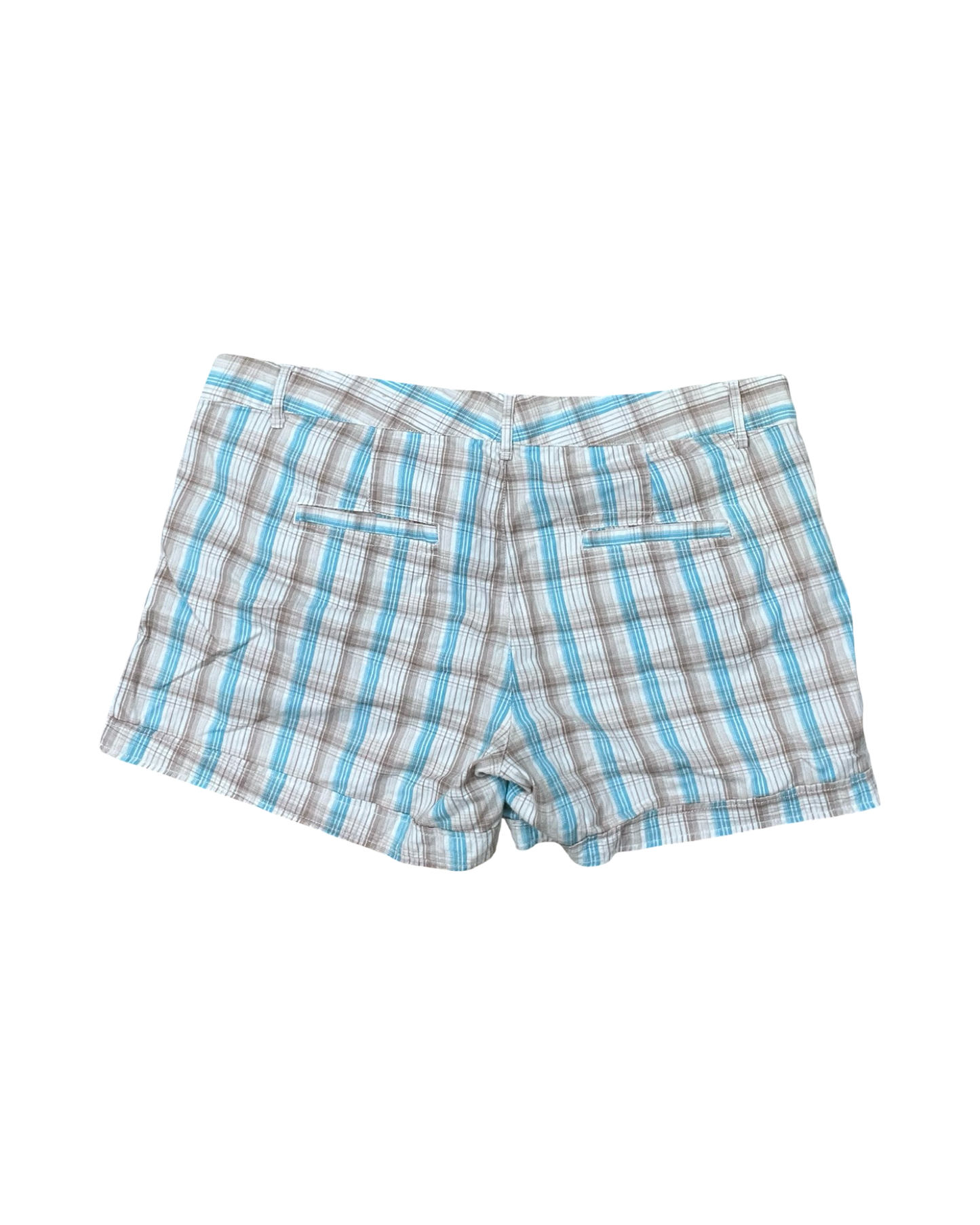 Shorts By Maurices In Blue & Cream, Size:20