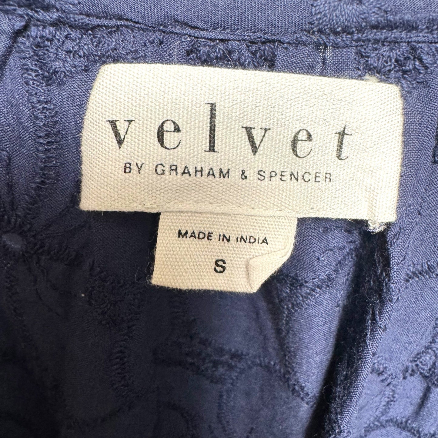 Dress Casual Short By Velvet By Graham & Spencer In Navy, Size: S