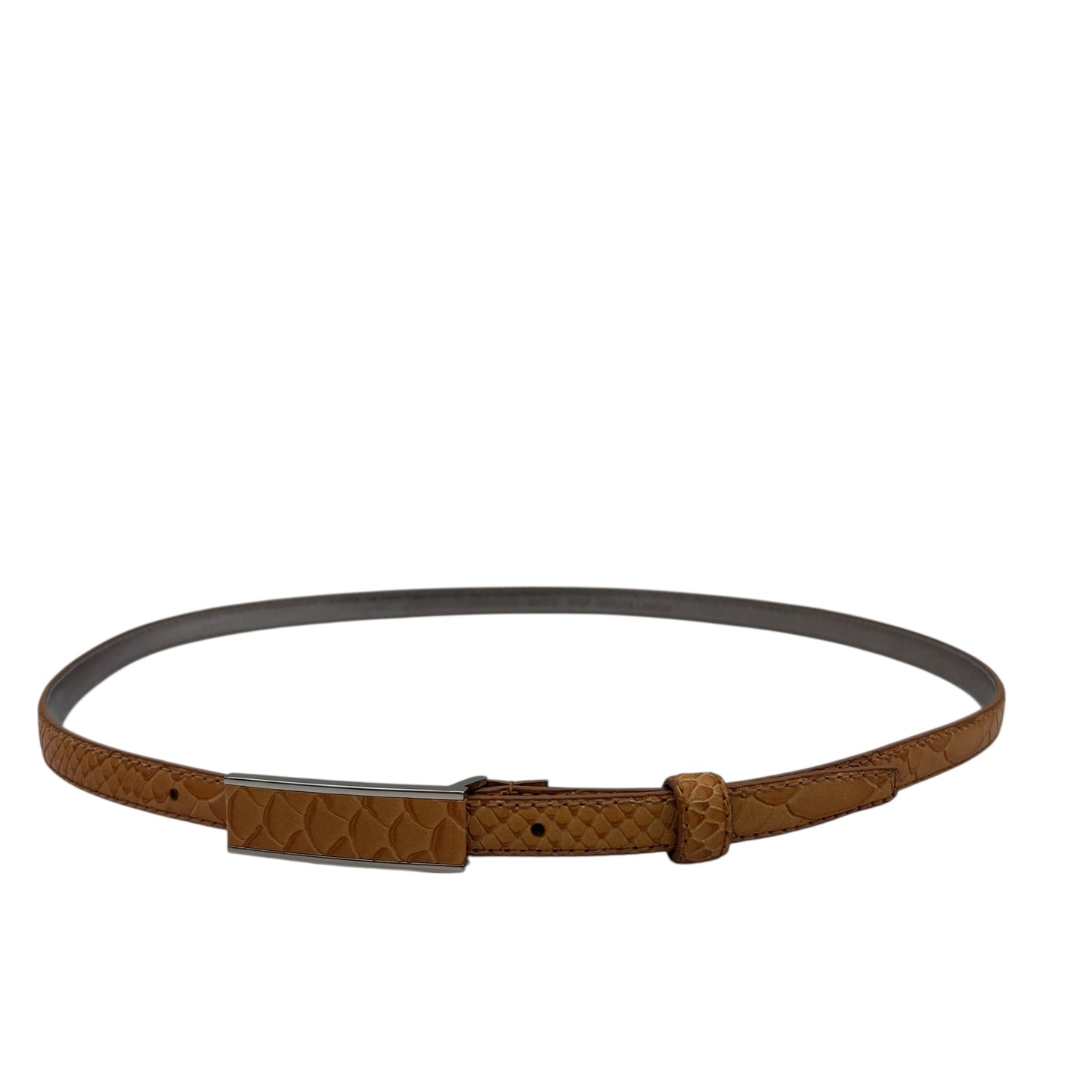Belt Leather By Calvin Klein In Brown