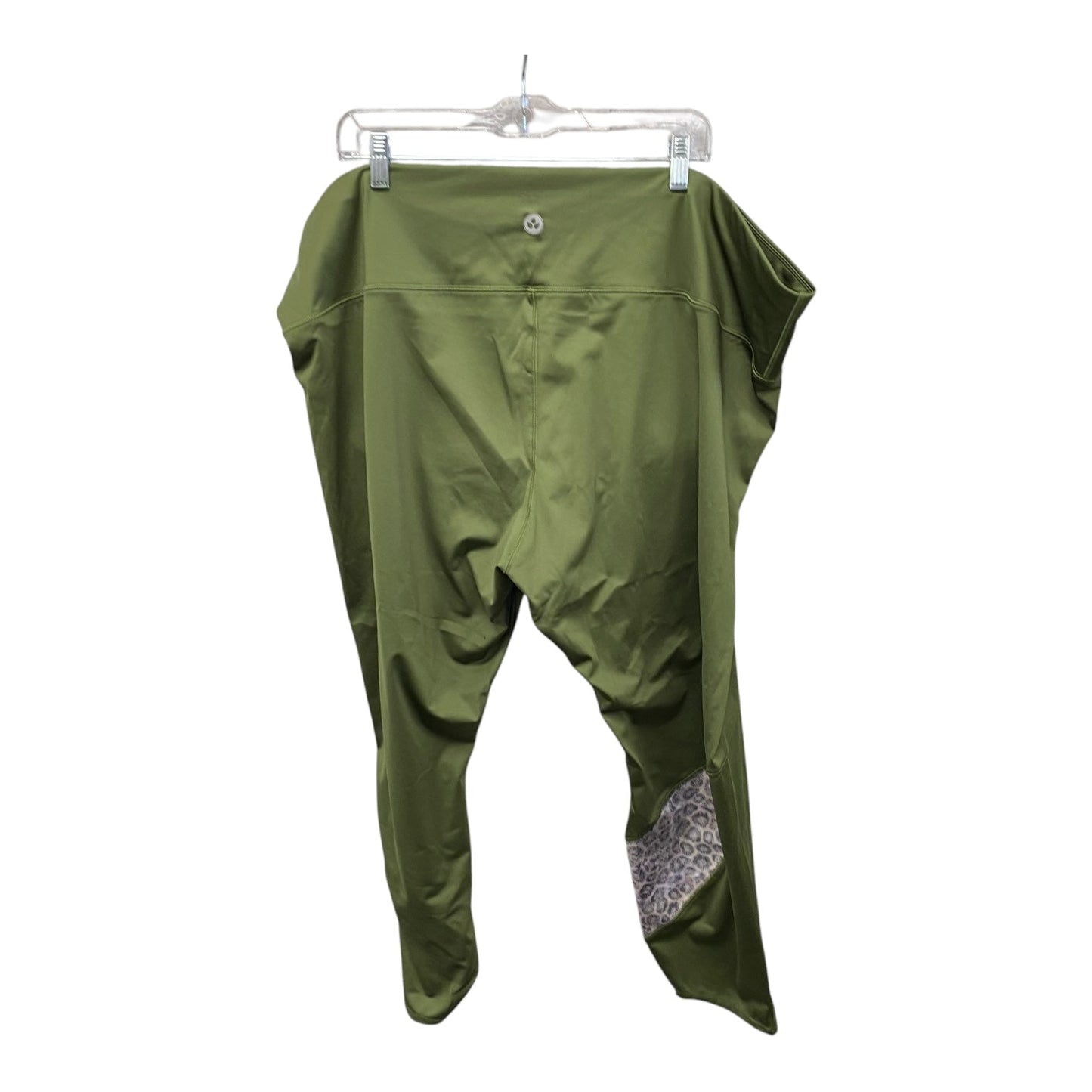 Athletic Leggings By Cme In Green, Size:4X