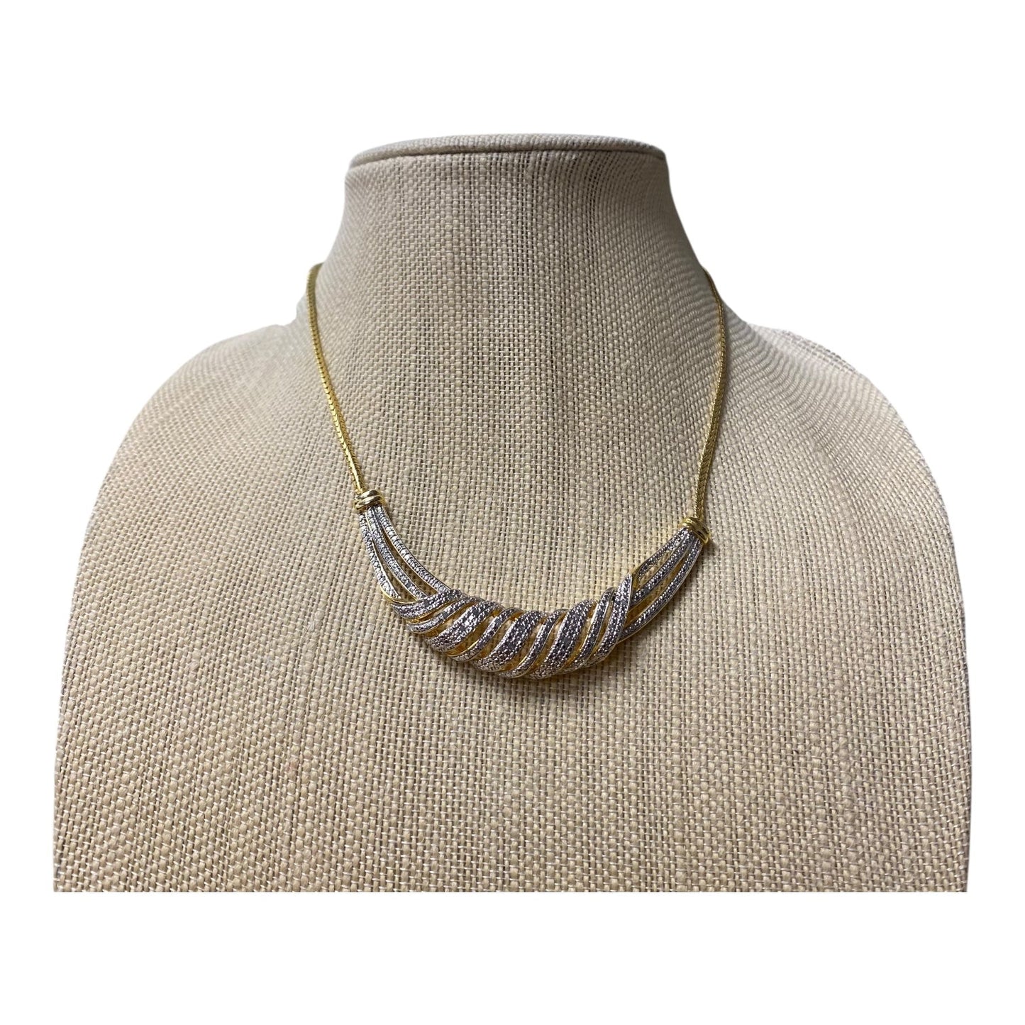 Necklace Statement In Gold