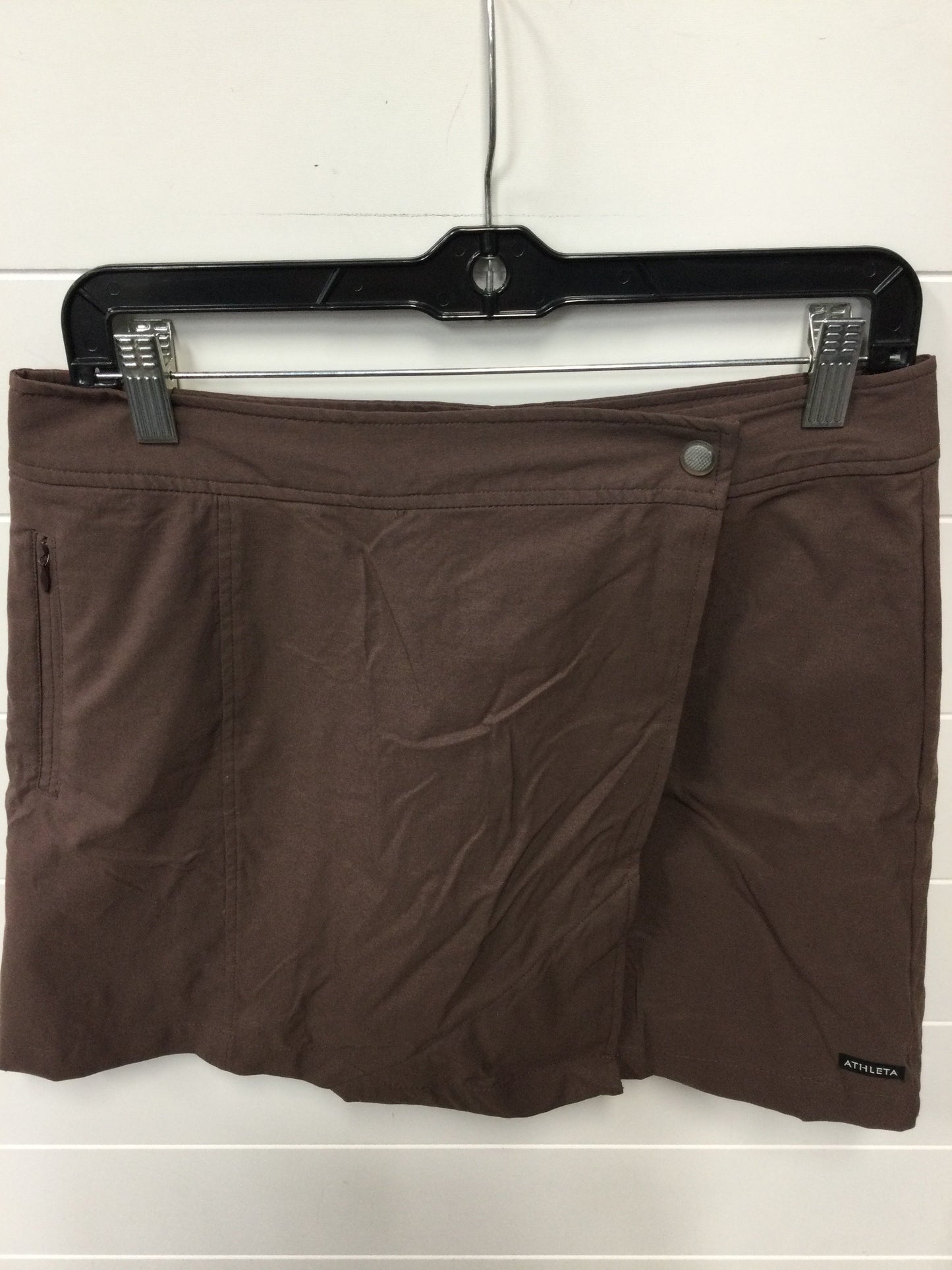 Athletic Skort By Athleta In Brown, Size:8
