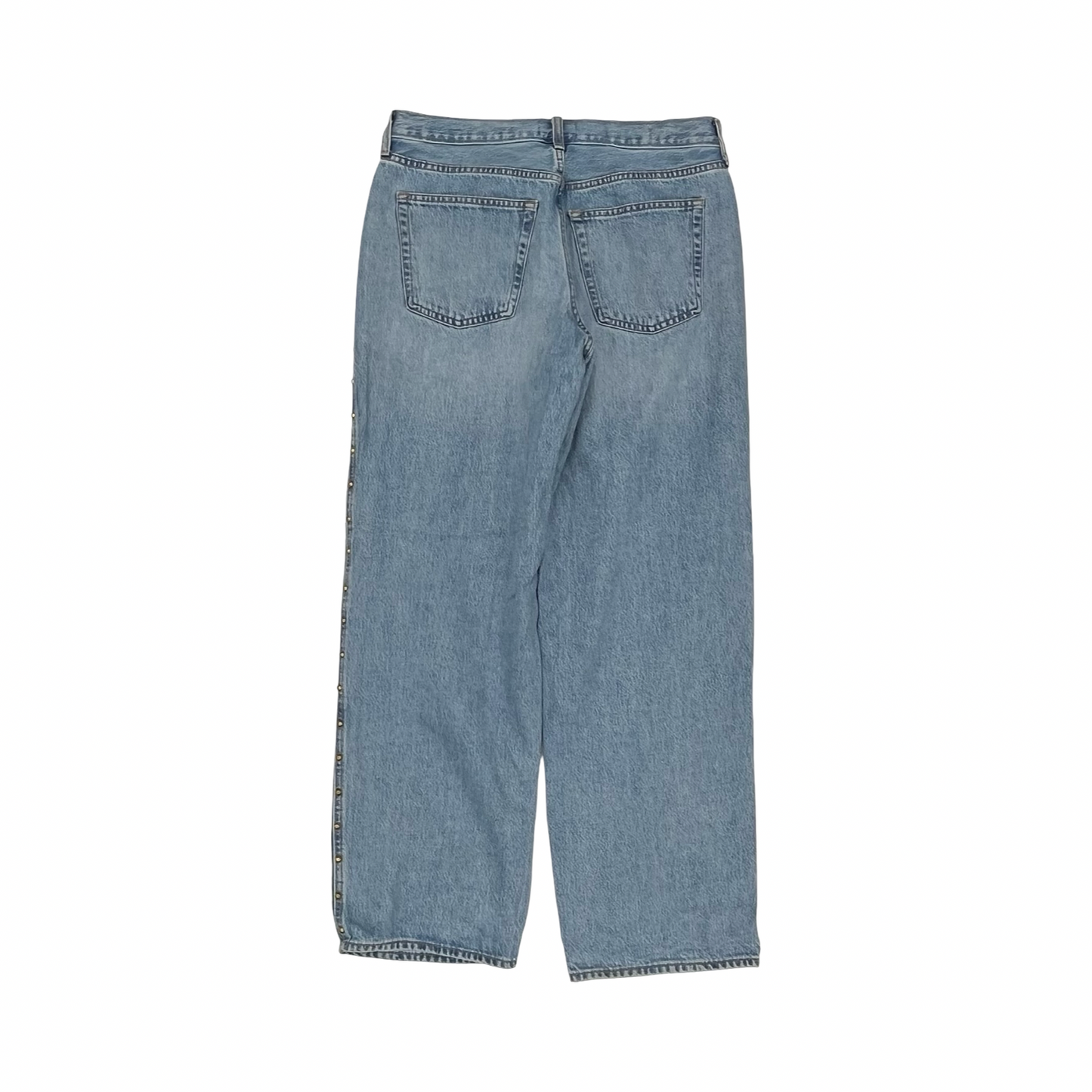 Jeans Straight By Universal Thread In Blue Denim, Size:8