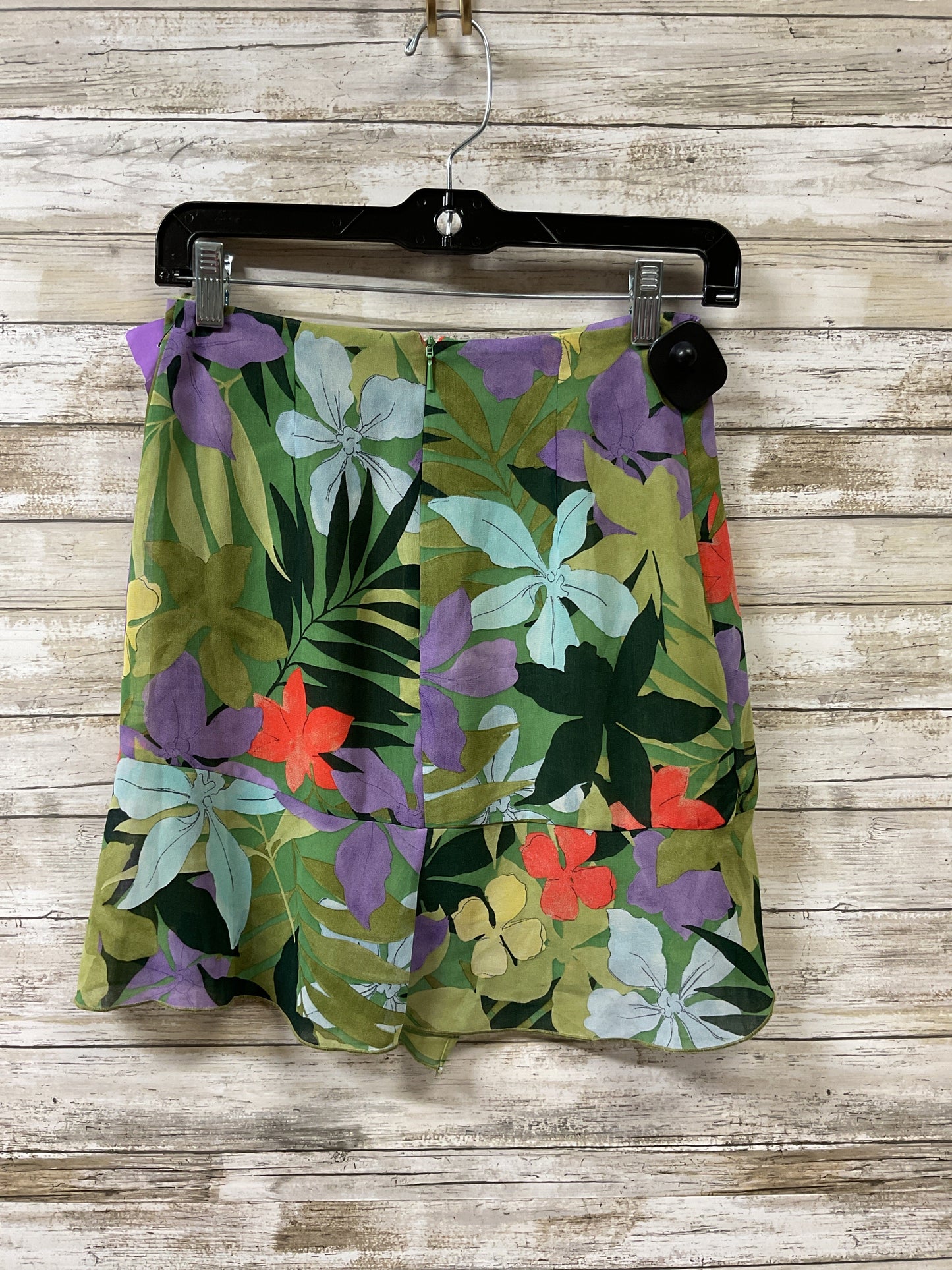 Skirt Mini & Short By Mng In Tropical Print, Size:Xs