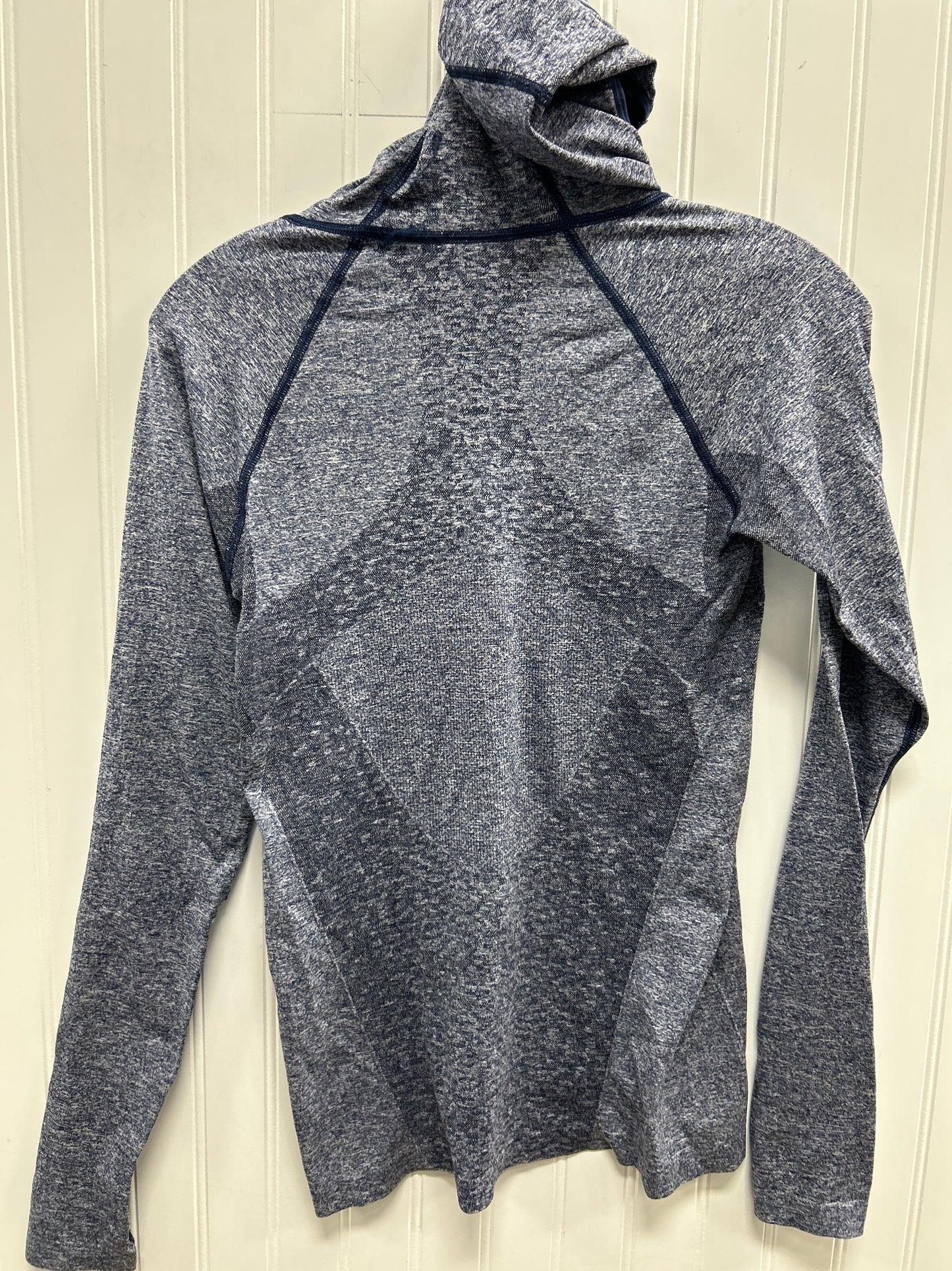 Athletic Top Ls Hoodie By Clothes Mentor In Blue, Size:S