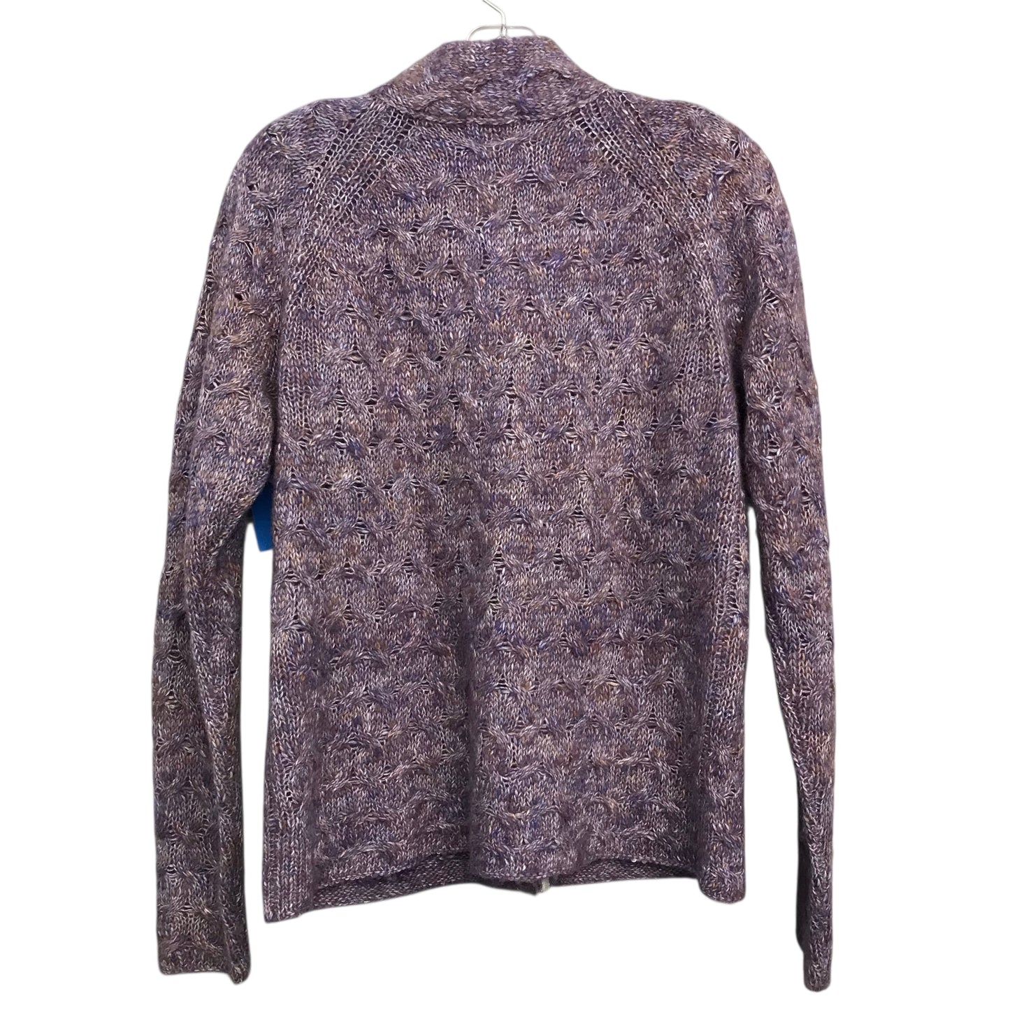 Sweater Cardigan By Sundance In Purple, Size:M