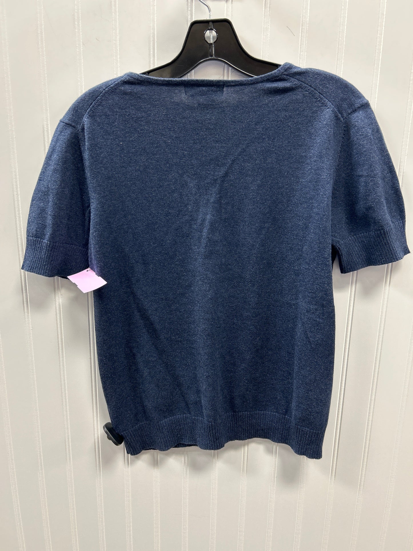 Top Ss By Eddie Bauer In Navy, Size:M