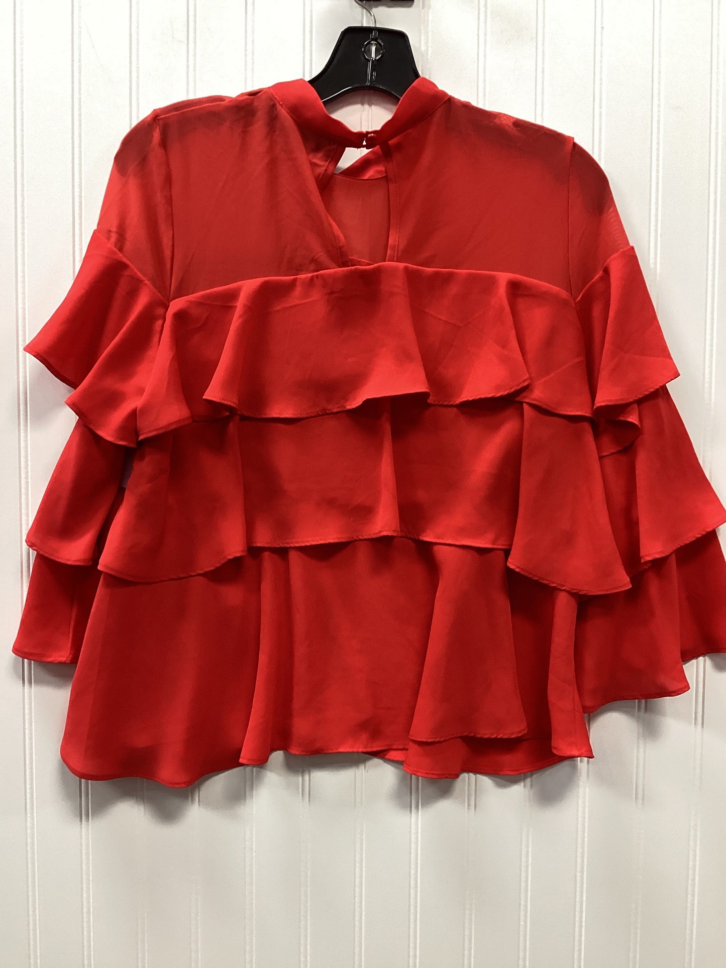 Top Ls By Milano In Red, Size:L