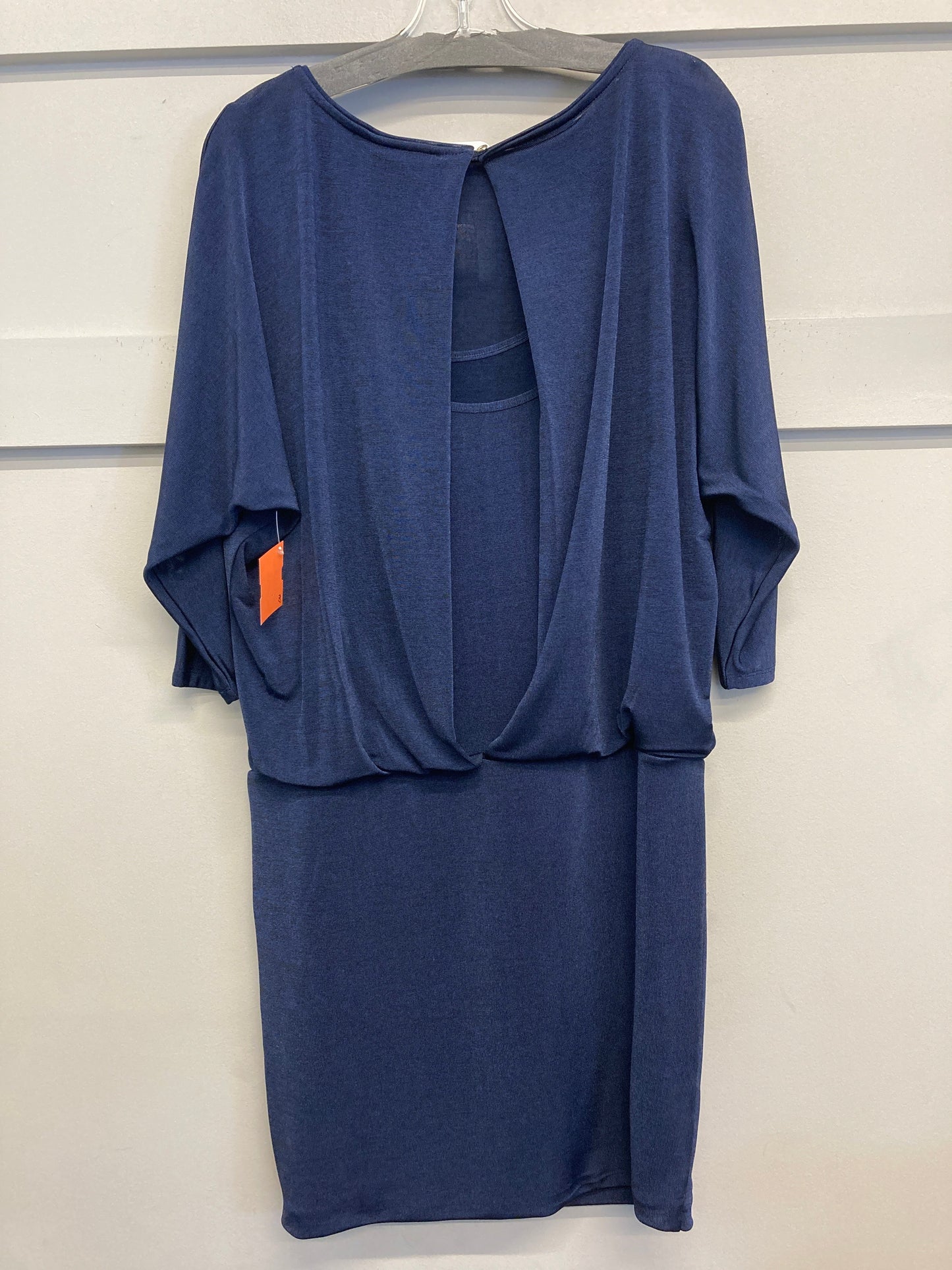 Dress Casual Short By White House Black Market In Navy, Size:S