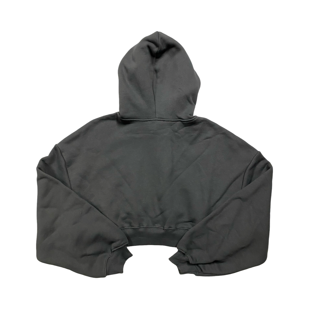 Sweatshirt Hoodie By Zara In Grey, Size:L