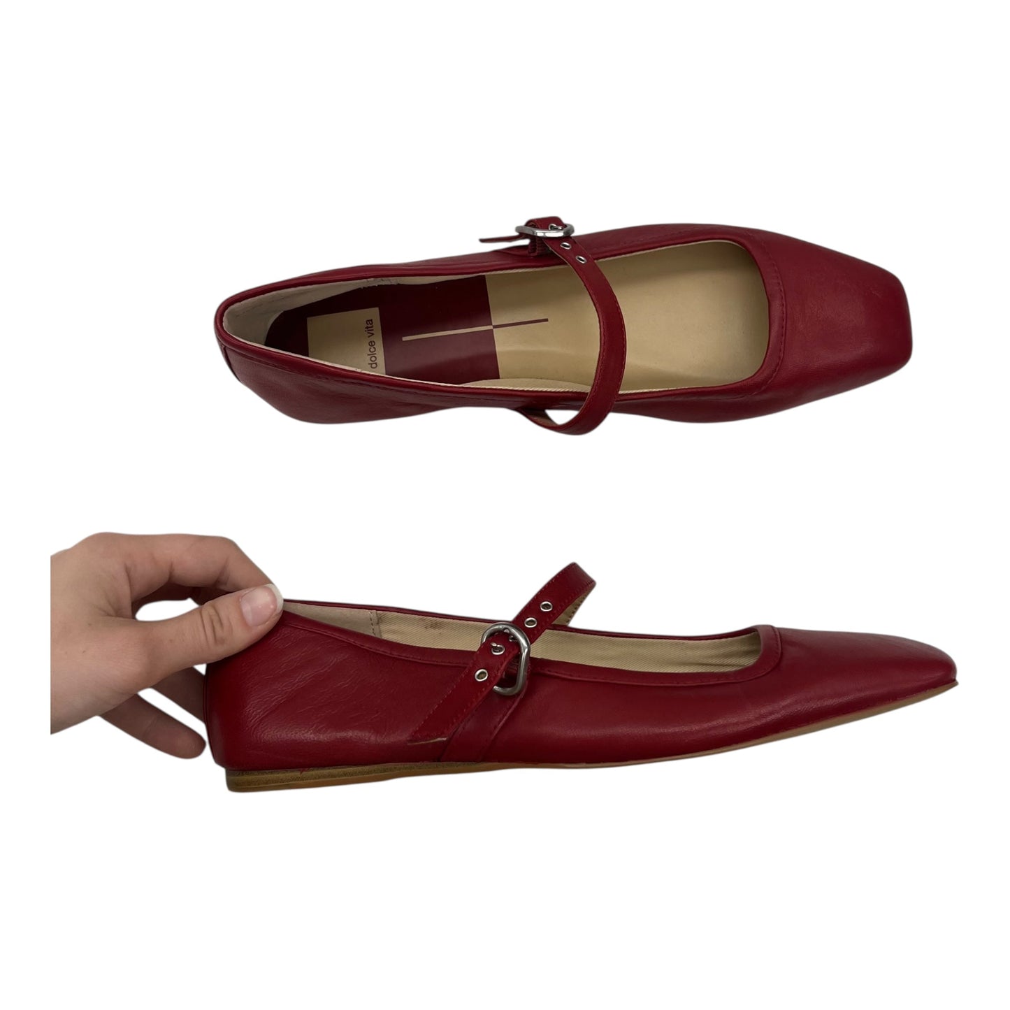 Shoes Flats By Dolce Vita In Red, Size:9.5