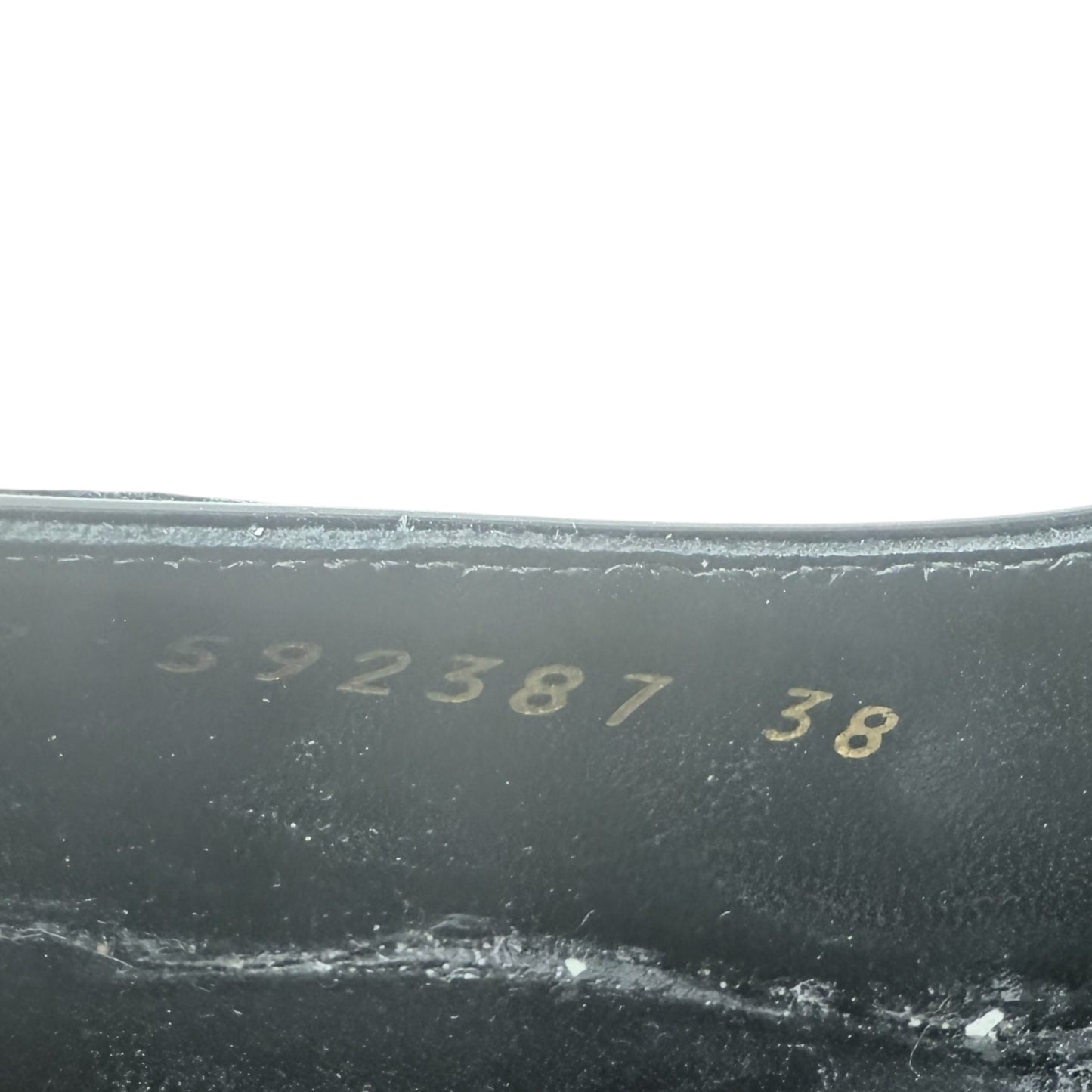 Zoe Stardust Patent Leather D'Orsay Pumps Luxury Designer By Yves Saint Laurent In Black & Cream, Size: 8