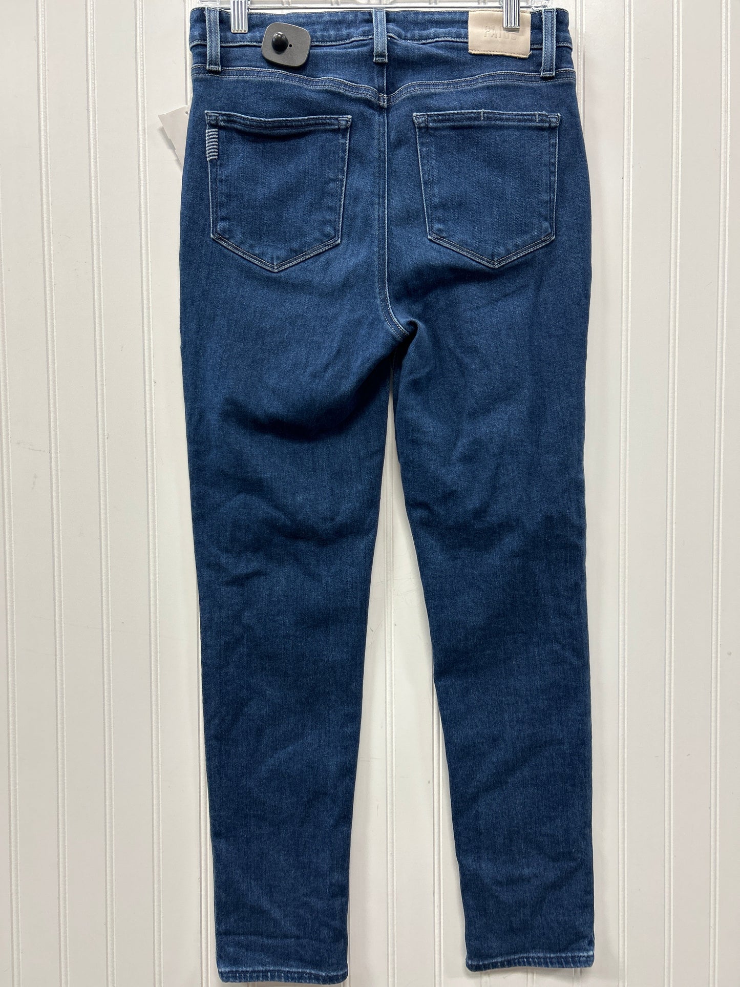 Jeans Skinny By Paige In Blue Denim, Size:8