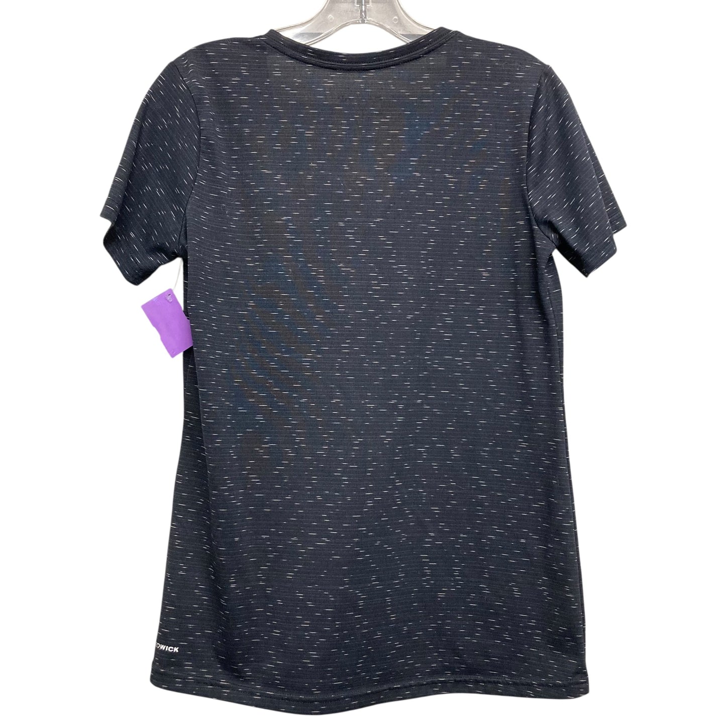 Athletic Top Ss By Reebok In Black, Size:M