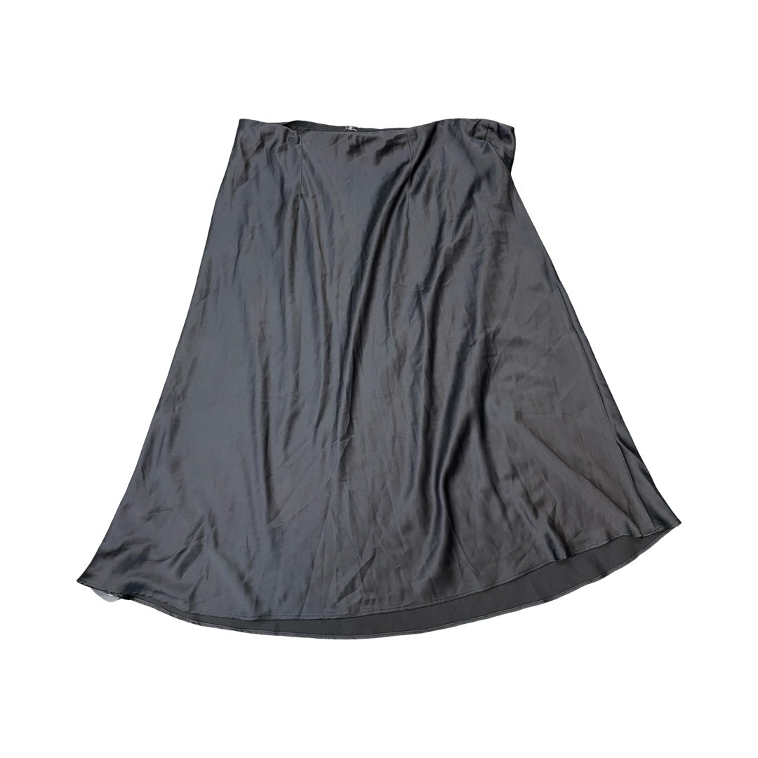 Skirt Midi By Express In Black, Size:Xl