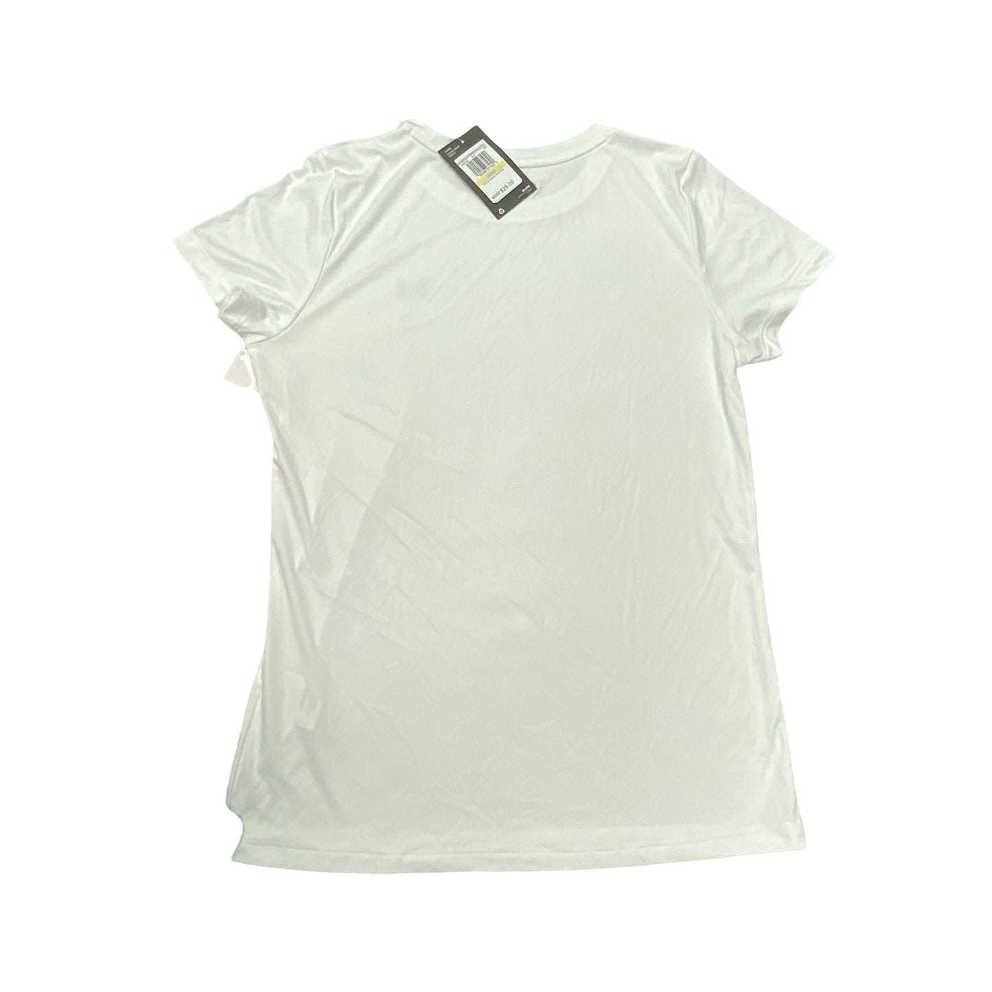 Athletic Top Ss By Under Armour In White, Size:M