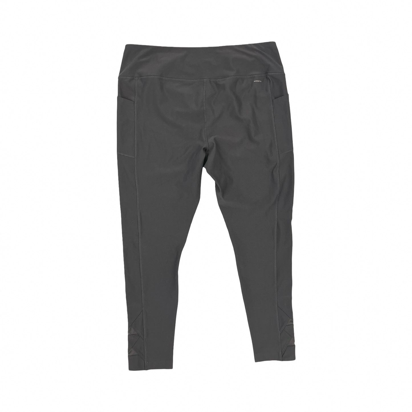 Athletic Leggings By Mondetta In Grey, Size:Xxl