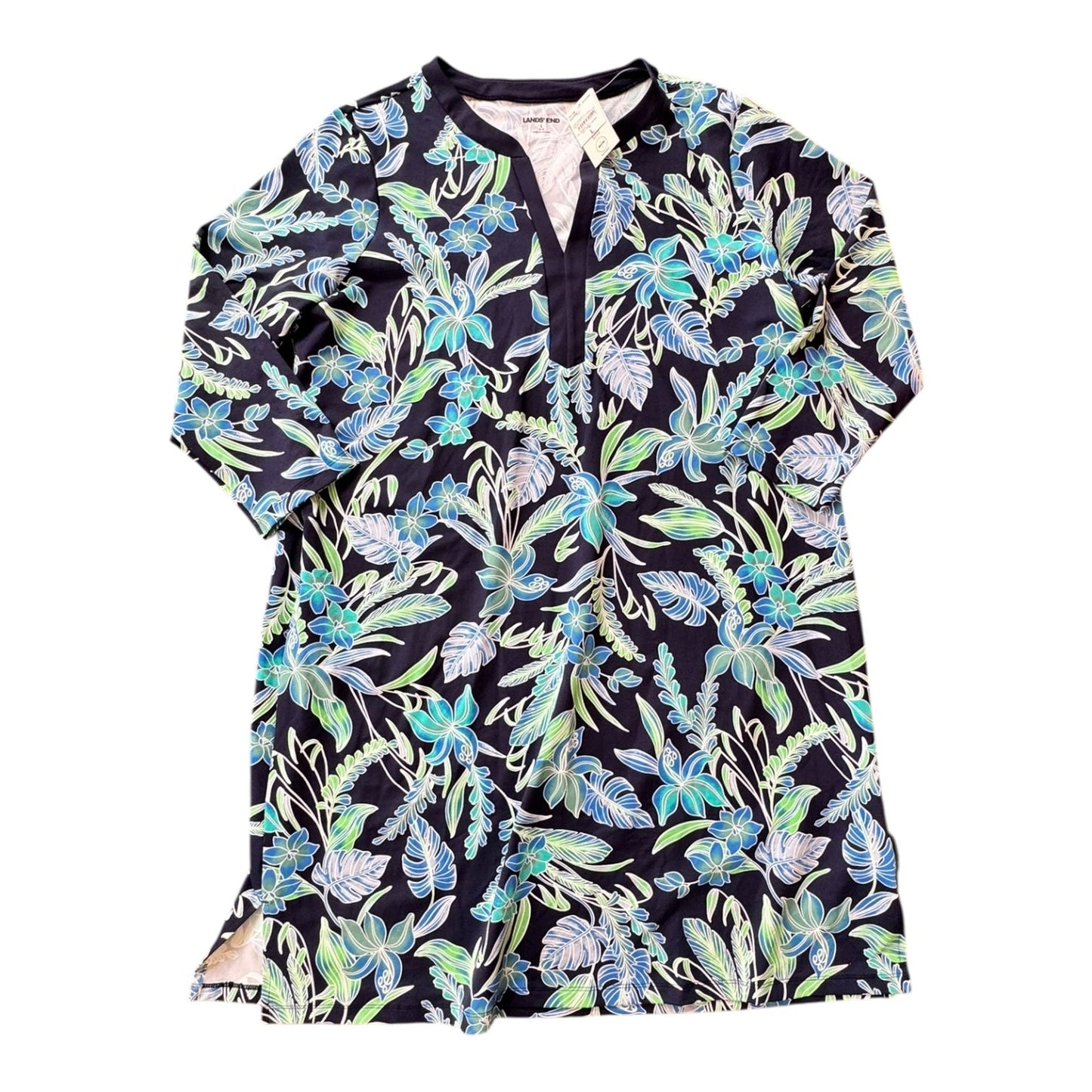 Swimwear Cover-Up By Lands End In Multi, Size:L