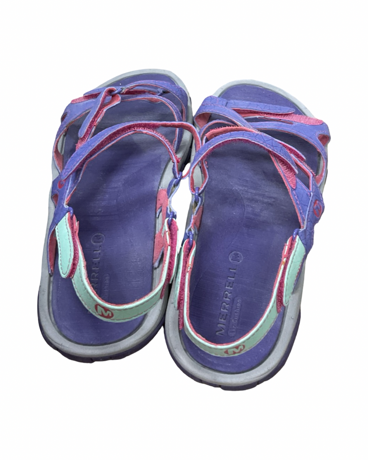 Sandals Flats By Merrell In Purple, Size:6