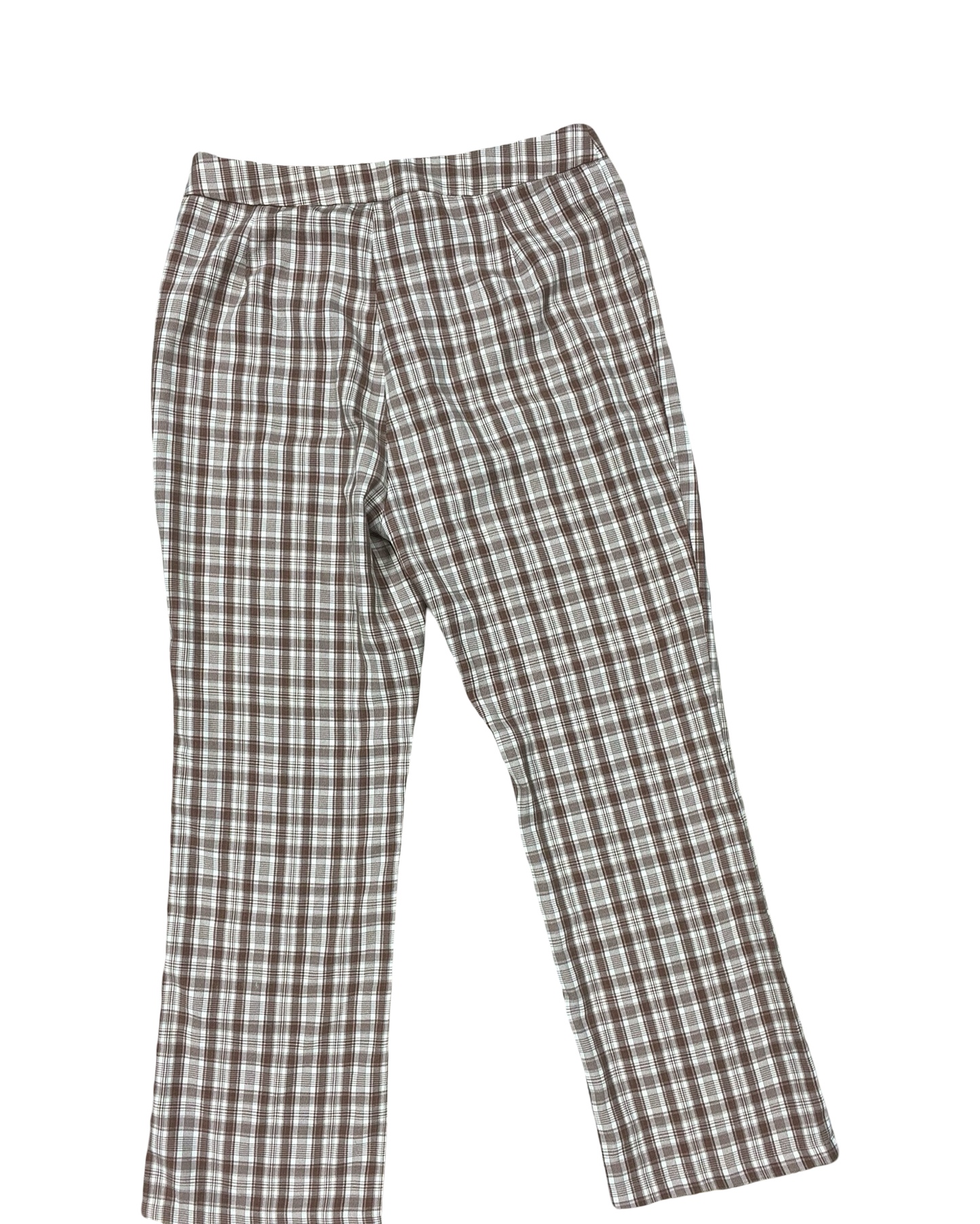 Pants Other By Shein In Brown & Cream, Size:12