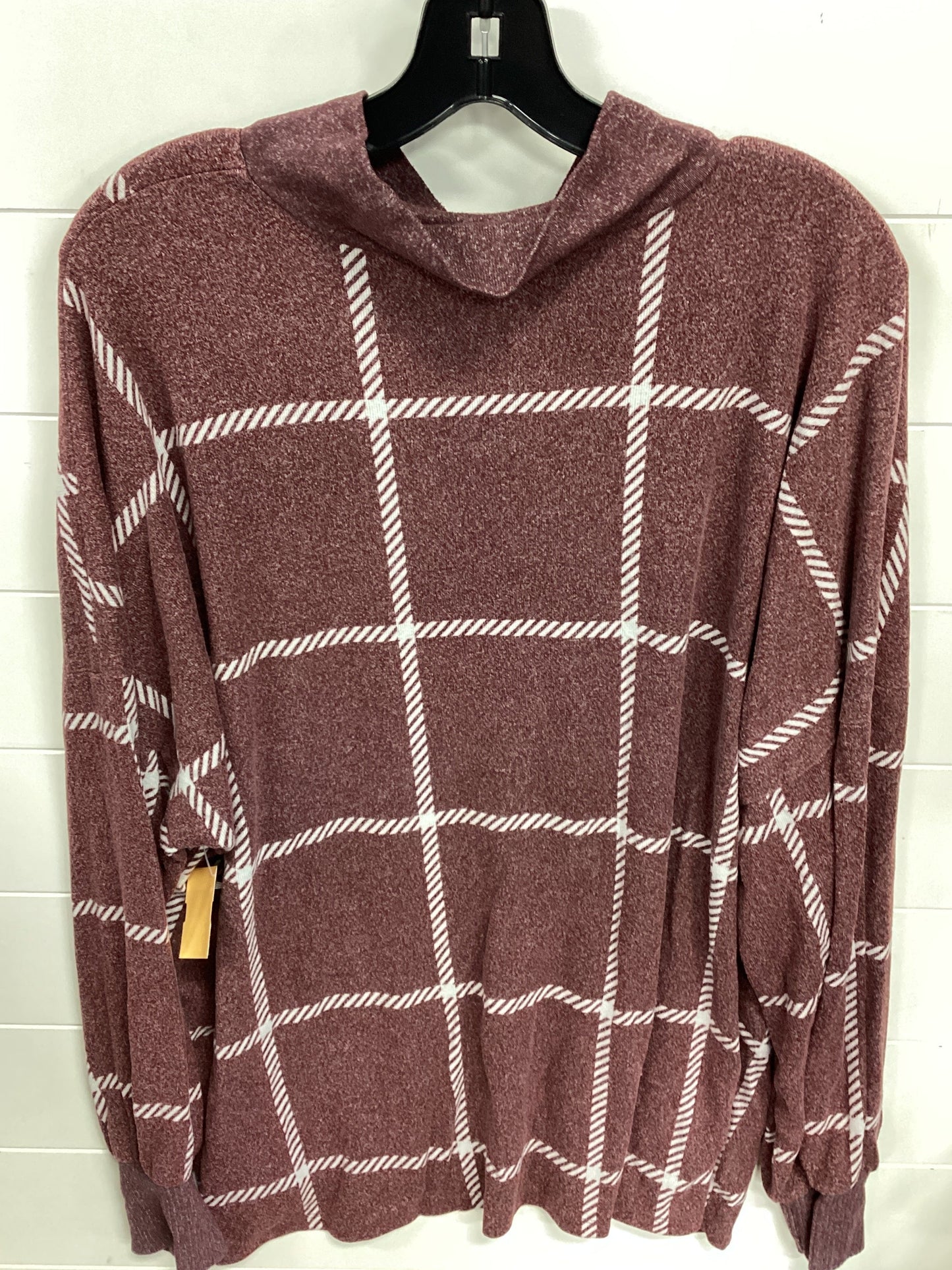 Top Ls By Maurices In Purple, Size:3X