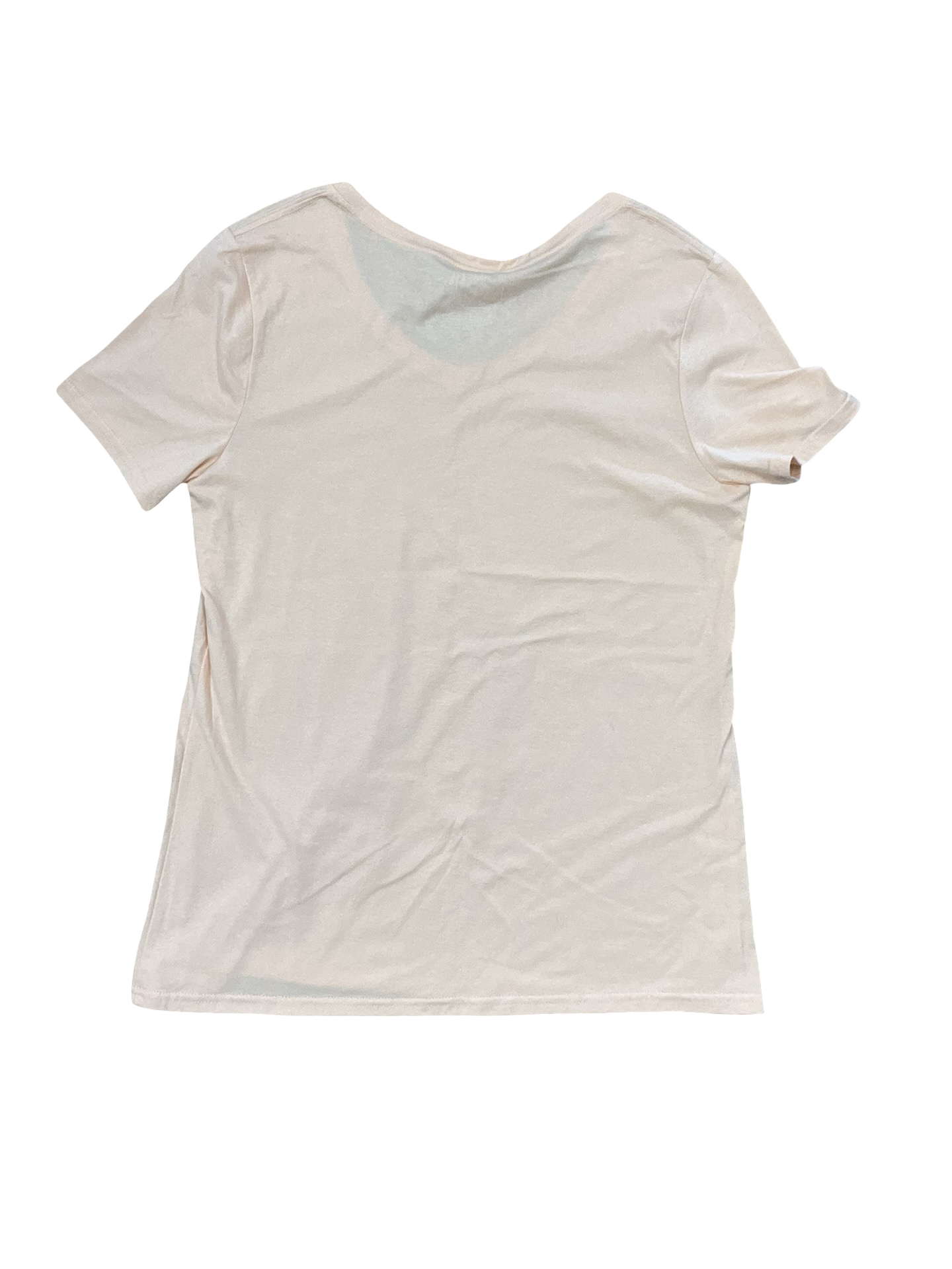 Top Ss Basic By Time And Tru In Orange, Size:L