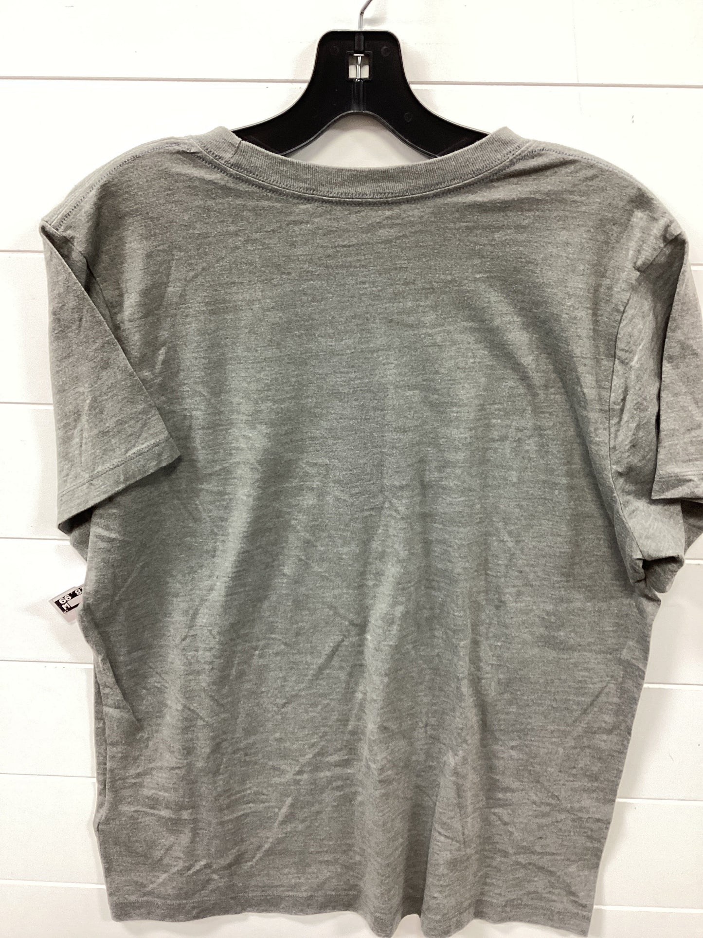 Athletic Top Ss By The North Face In Grey, Size:L