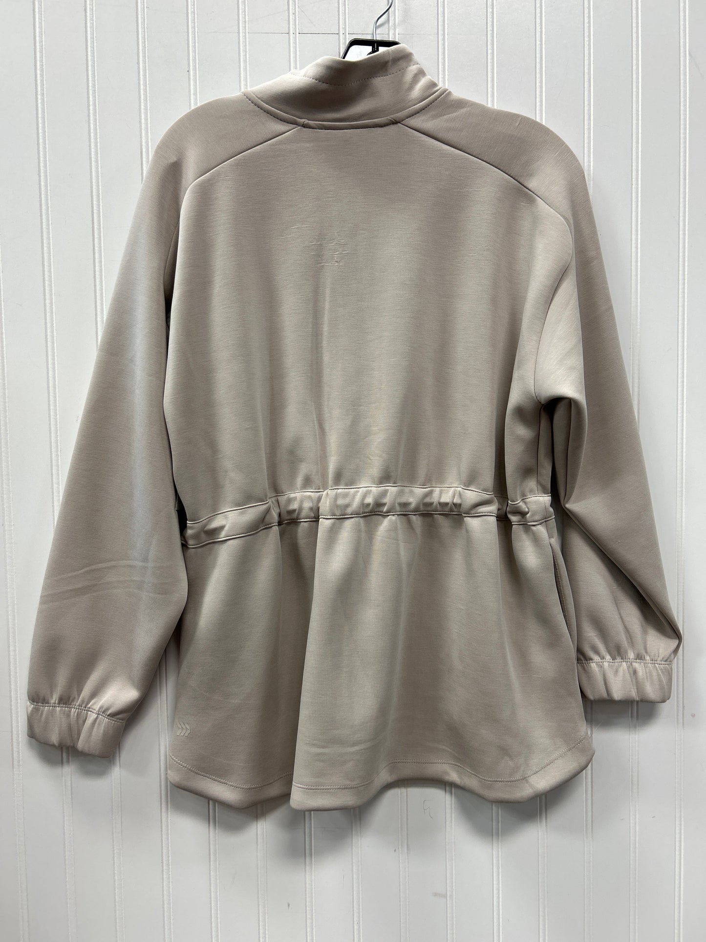 Athletic Jacket By All In Motion In Tan, Size:M