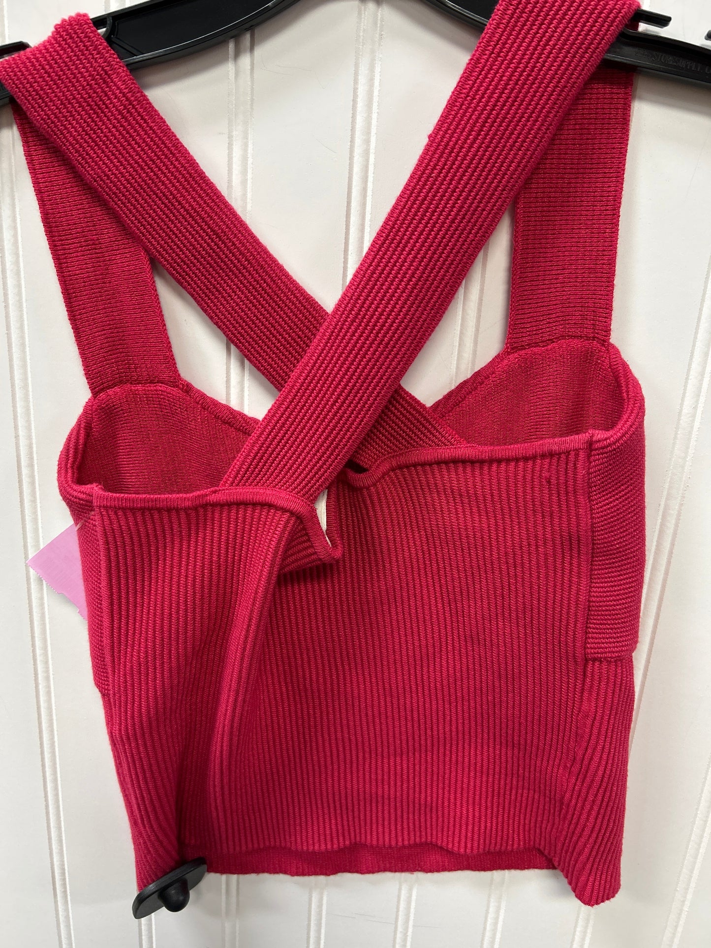 Top Sleeveless By Abercrombie And Fitch In Red, Size:S