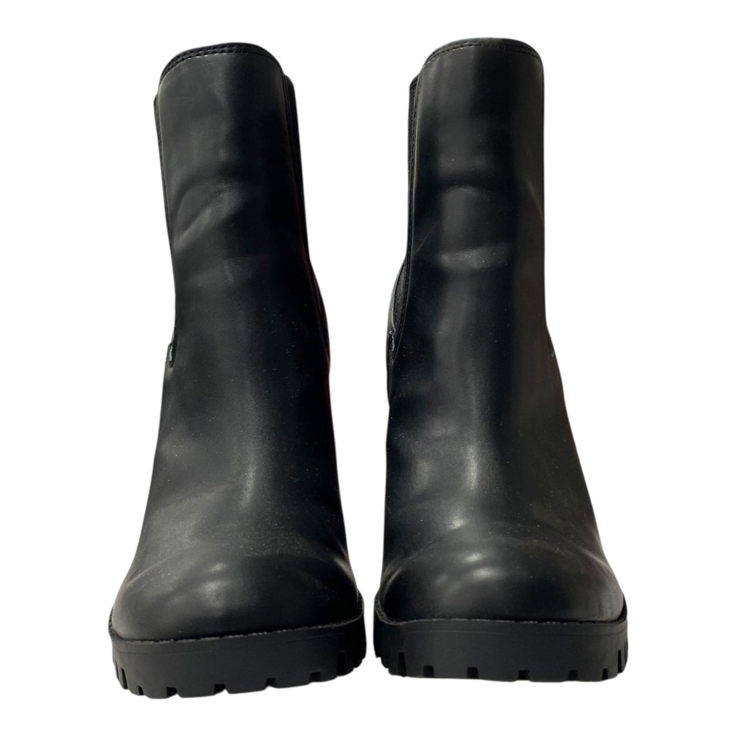 BOOTS ANKLE HEELS by STEVE MADDEN In BLACK, Size: 8