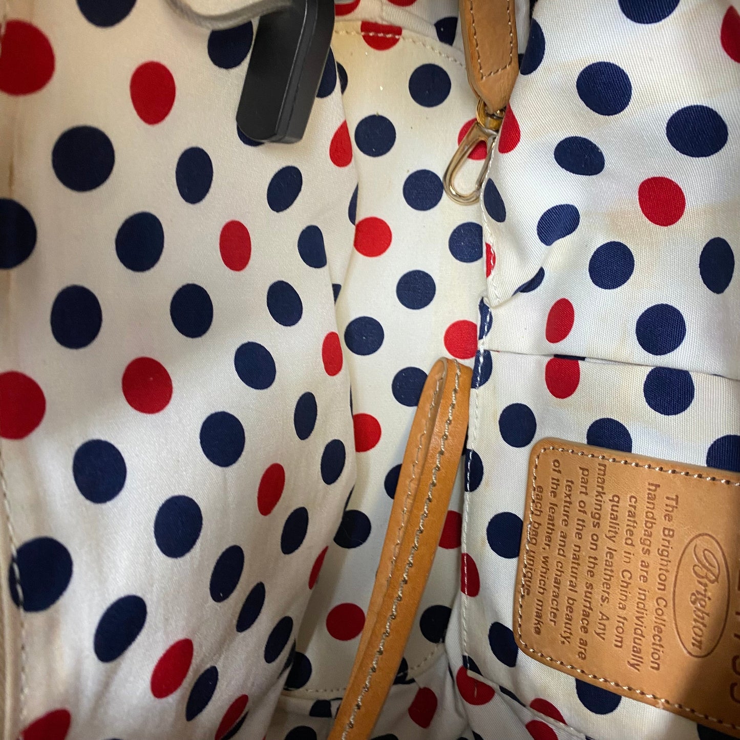 Handbag Designer By Brighton, Size: Medium