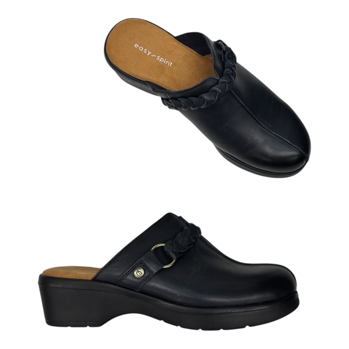 Shoes Heels Block By Easy Spirit In Navy, Size:8