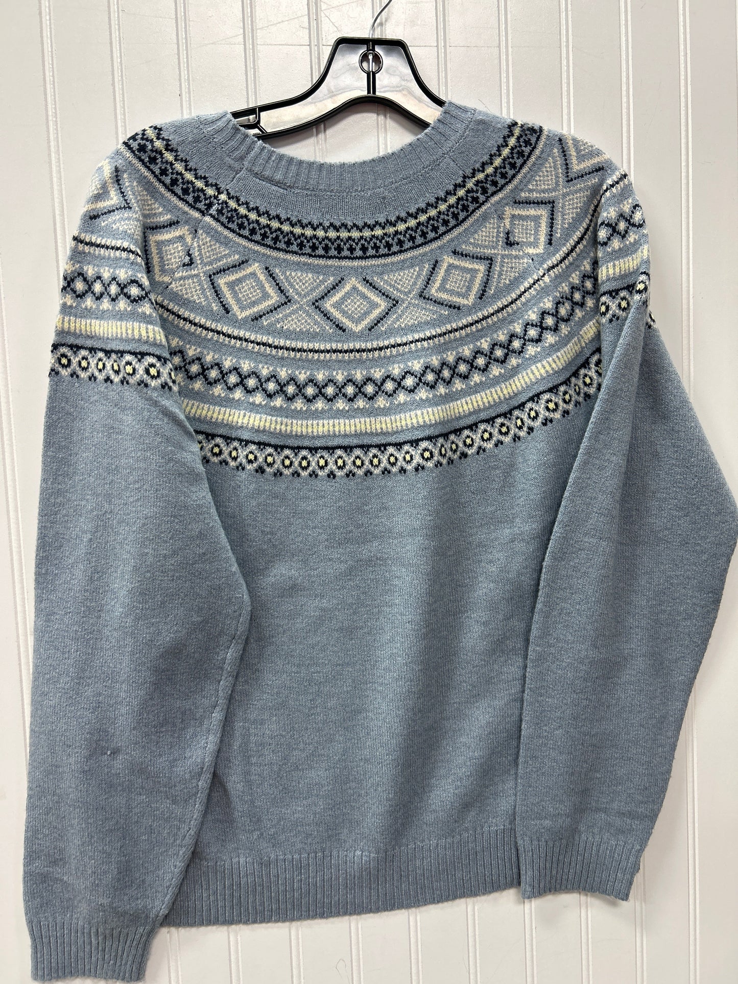 Sweater By Weatherproof In Blue, Size:M