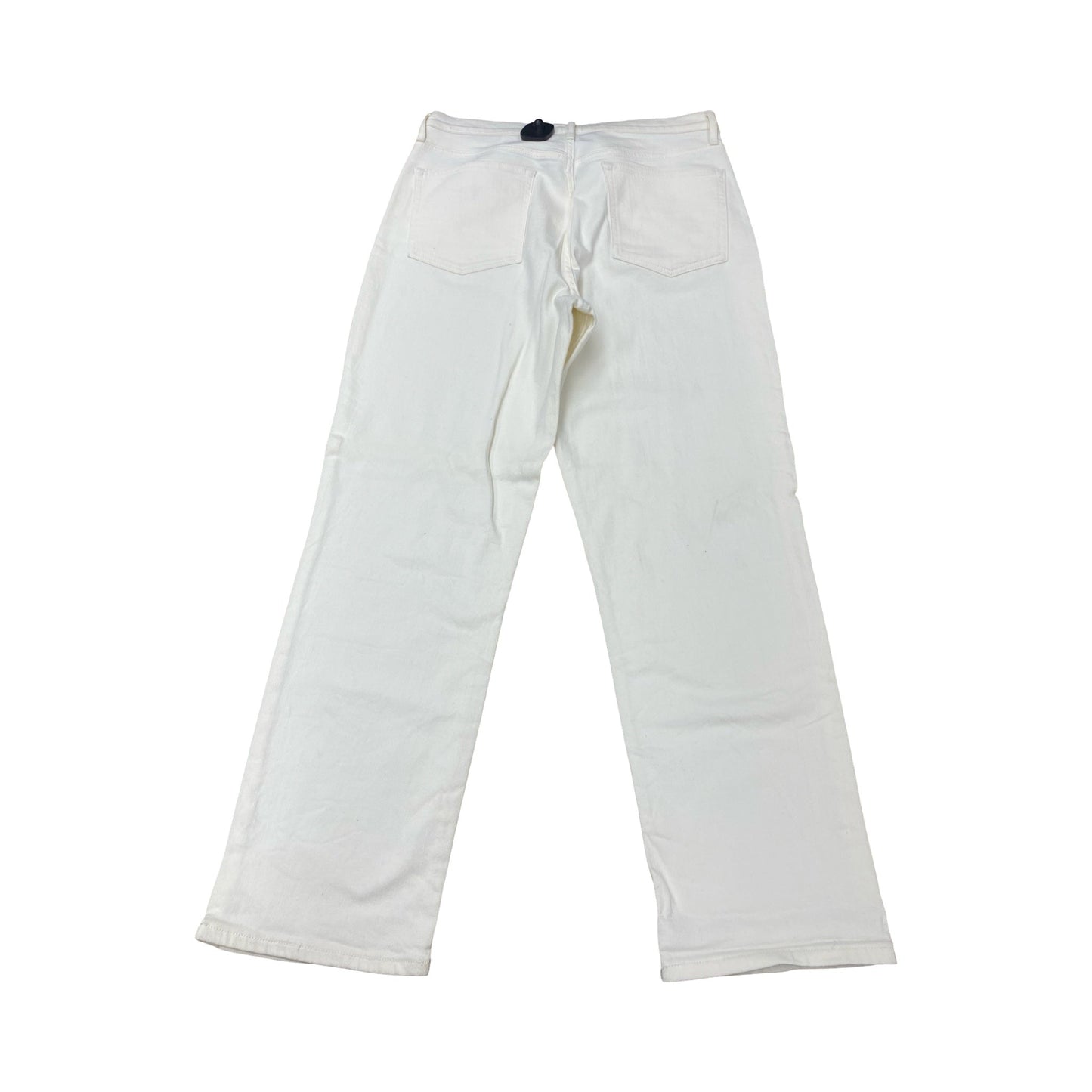 Jeans Straight By Banana Republic In Cream, Size:14L