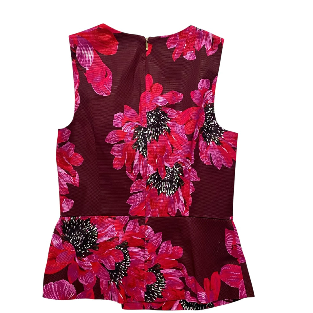 Top Sleeveless By Trina Turk In Multi, Size:4