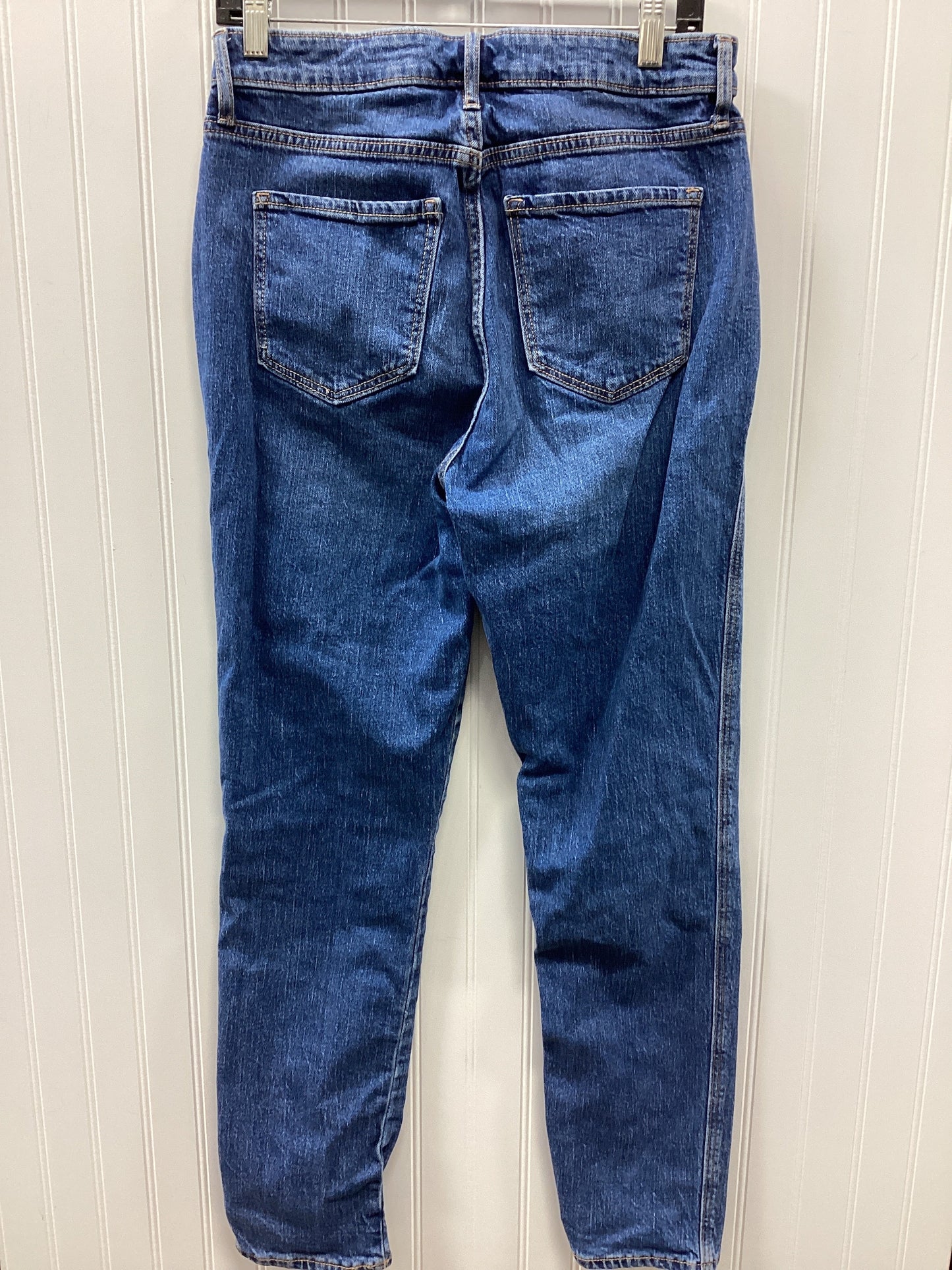 Jeans Straight By Old Navy In Blue Denim, Size:8L