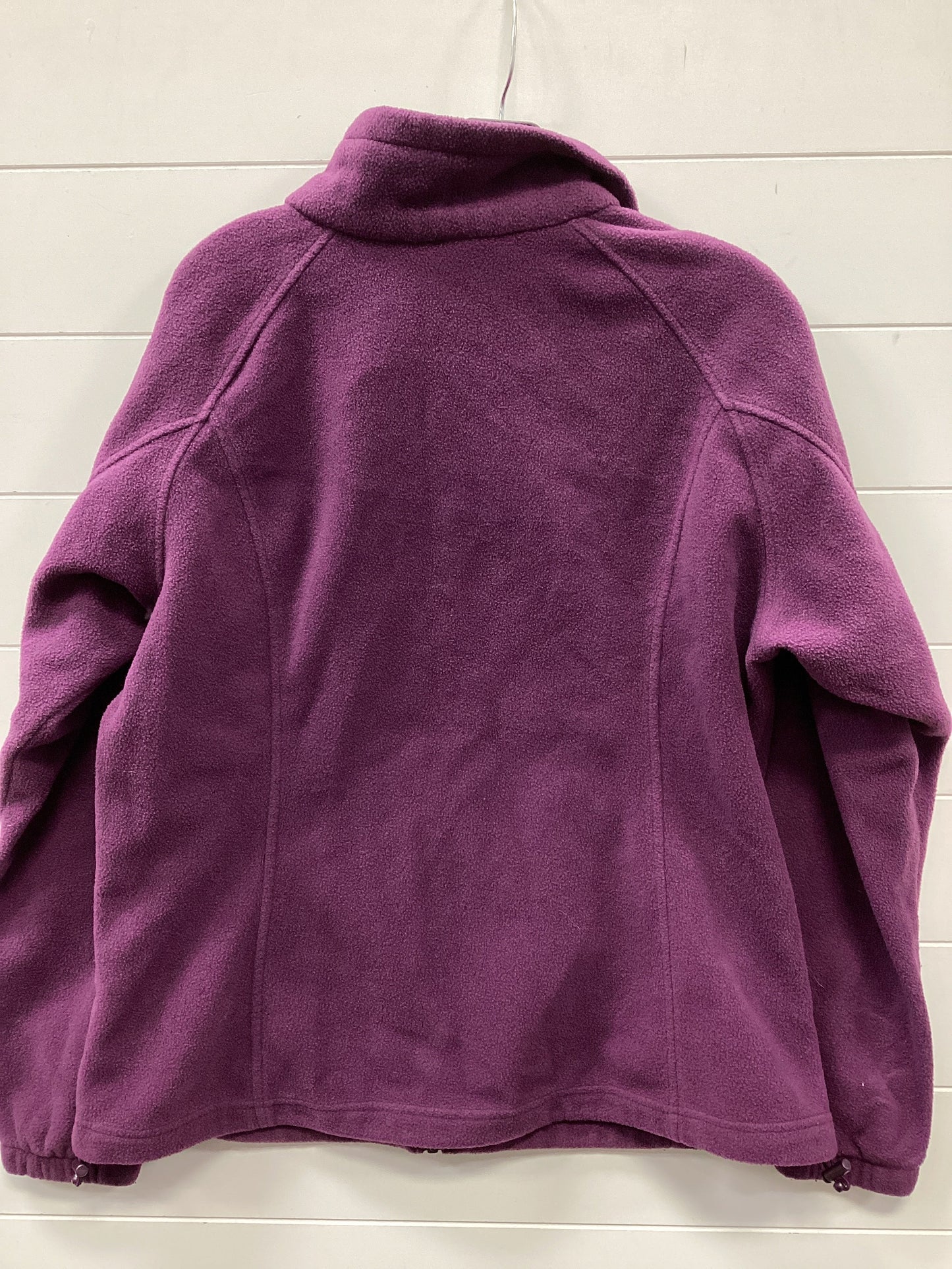 Jacket Fleece By Columbia In Purple, Size:Xl