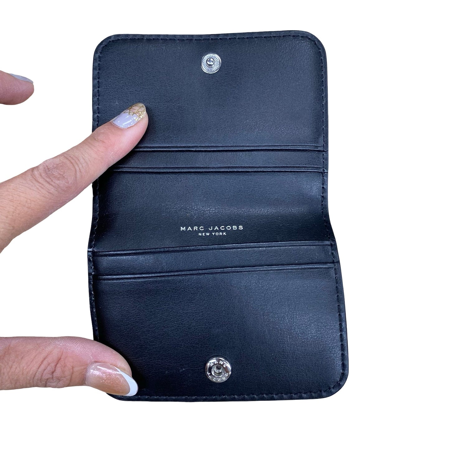 Wallet Designer By Marc Jacobs In Grey, Size:Small