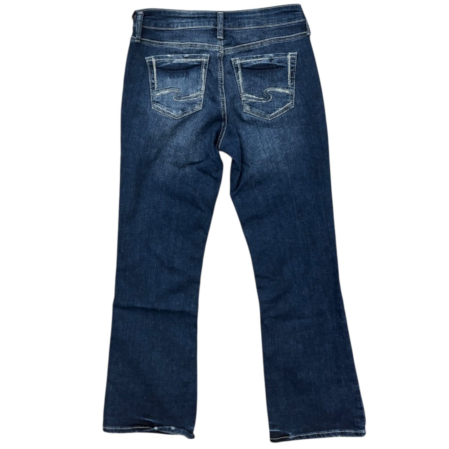 Jeans Boot Cut By Silver In Blue, Size:10