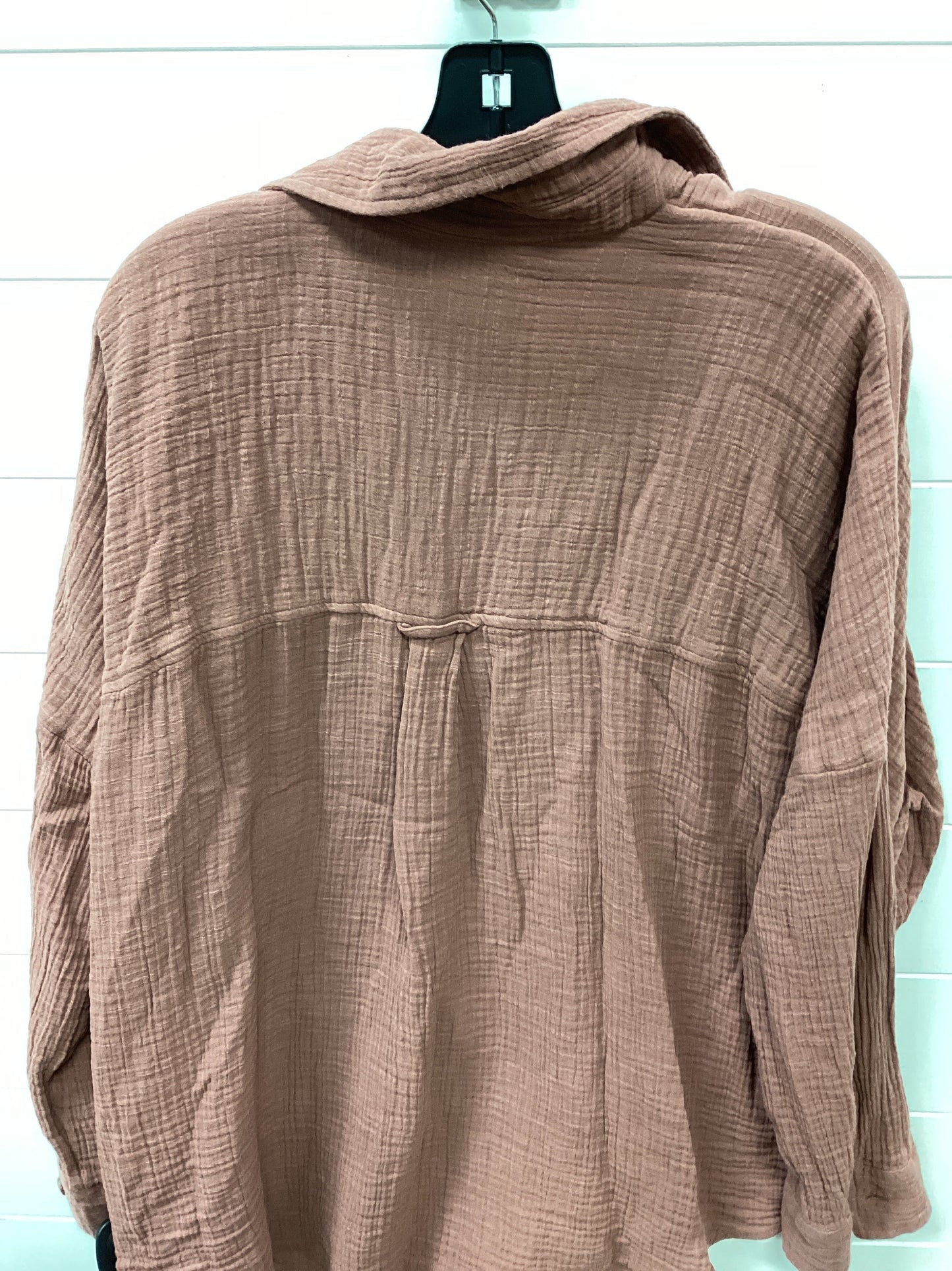 Top Ls By American Eagle In Brown, Size:S