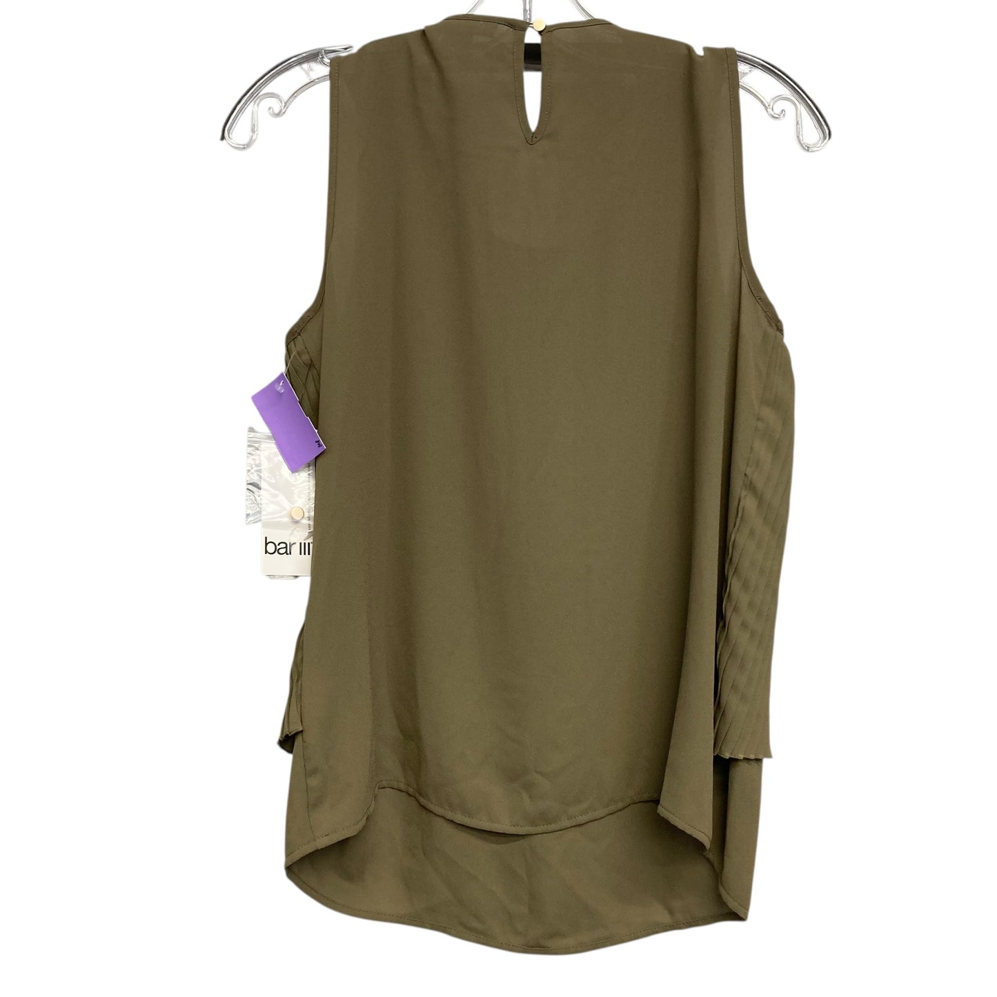 Top Sleeveless By Bar Iii In Green, Size:Xs