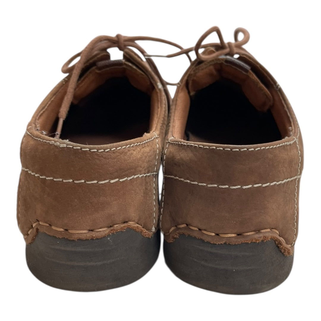 Shoes Flats By Josef Seibel In Brown, Size:10