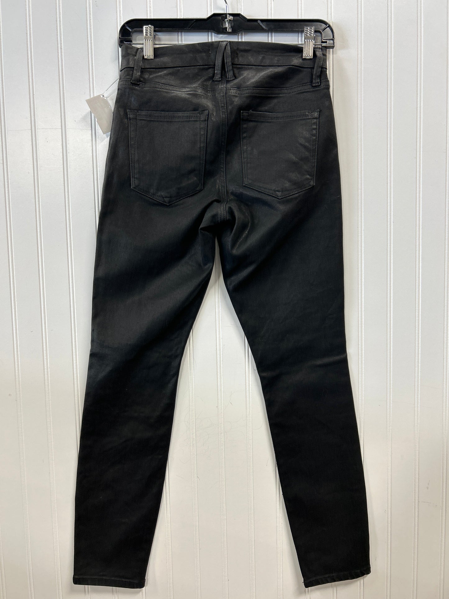 Jeans Skinny By Good American In Black Denim, Size:6