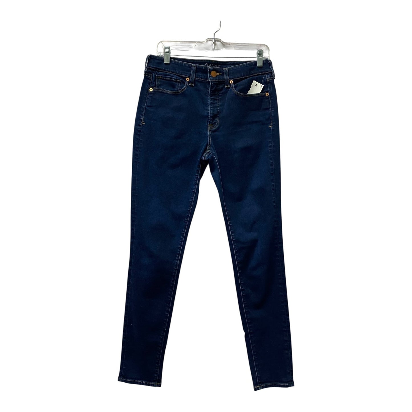 Jeans Skinny By Spanx In Blue Denim, Size:6