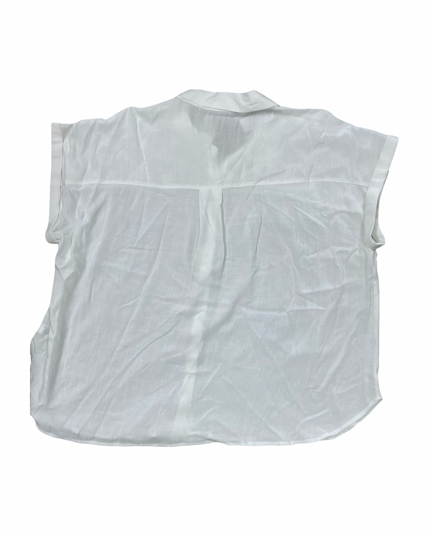 Top Sleeveless By Maurices In Cream, Size:3X