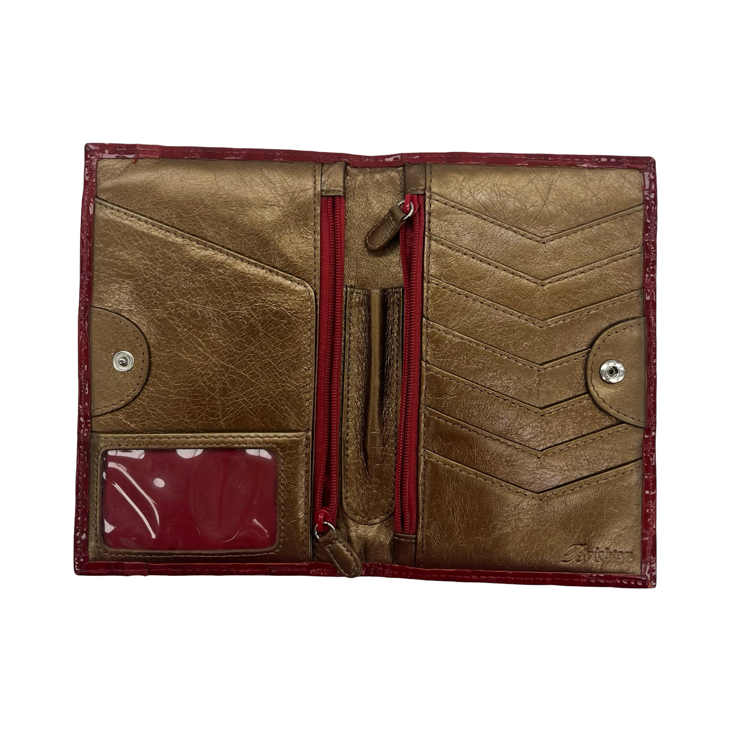 Wallet By Brighton In Red, Size:Medium